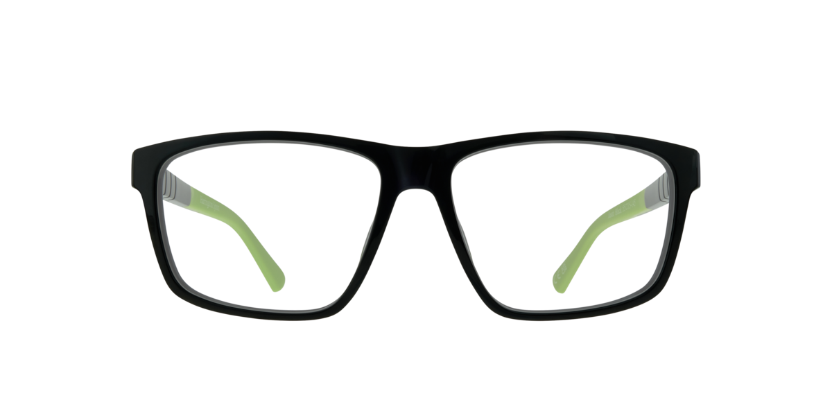 Harrington Sport Men's Black Rectangle Plastic Eyeglasses Online - Full Rim - Jason