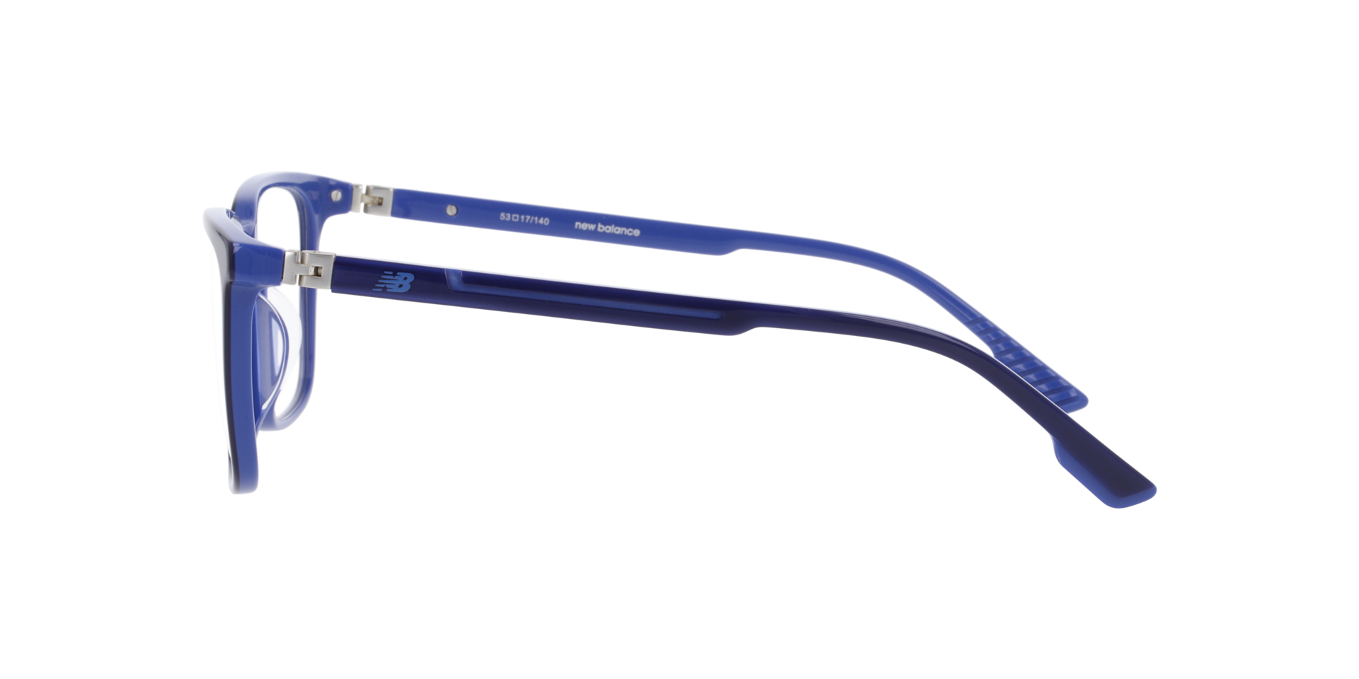 Nb4195 Blue AcetateEyeglass Frames for Glasses Direct, Side View