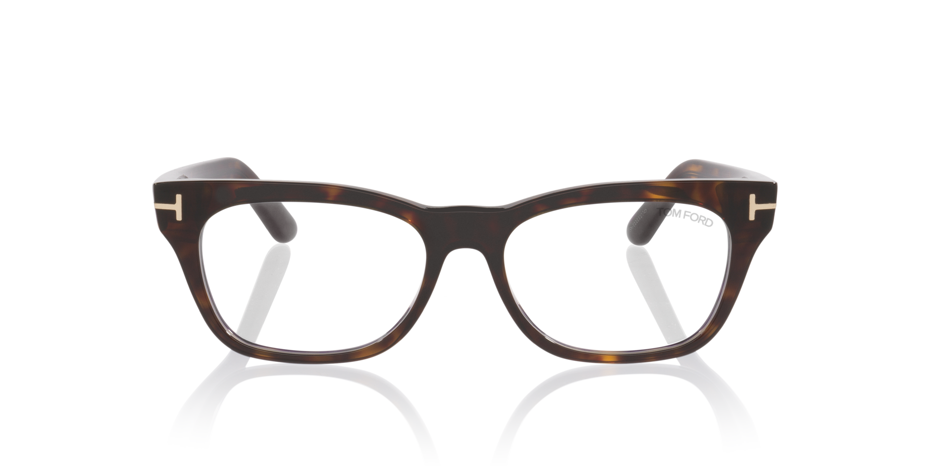 FT6131-B Tortoise AcetateEyeglass Frames for Glasses Direct, Front View