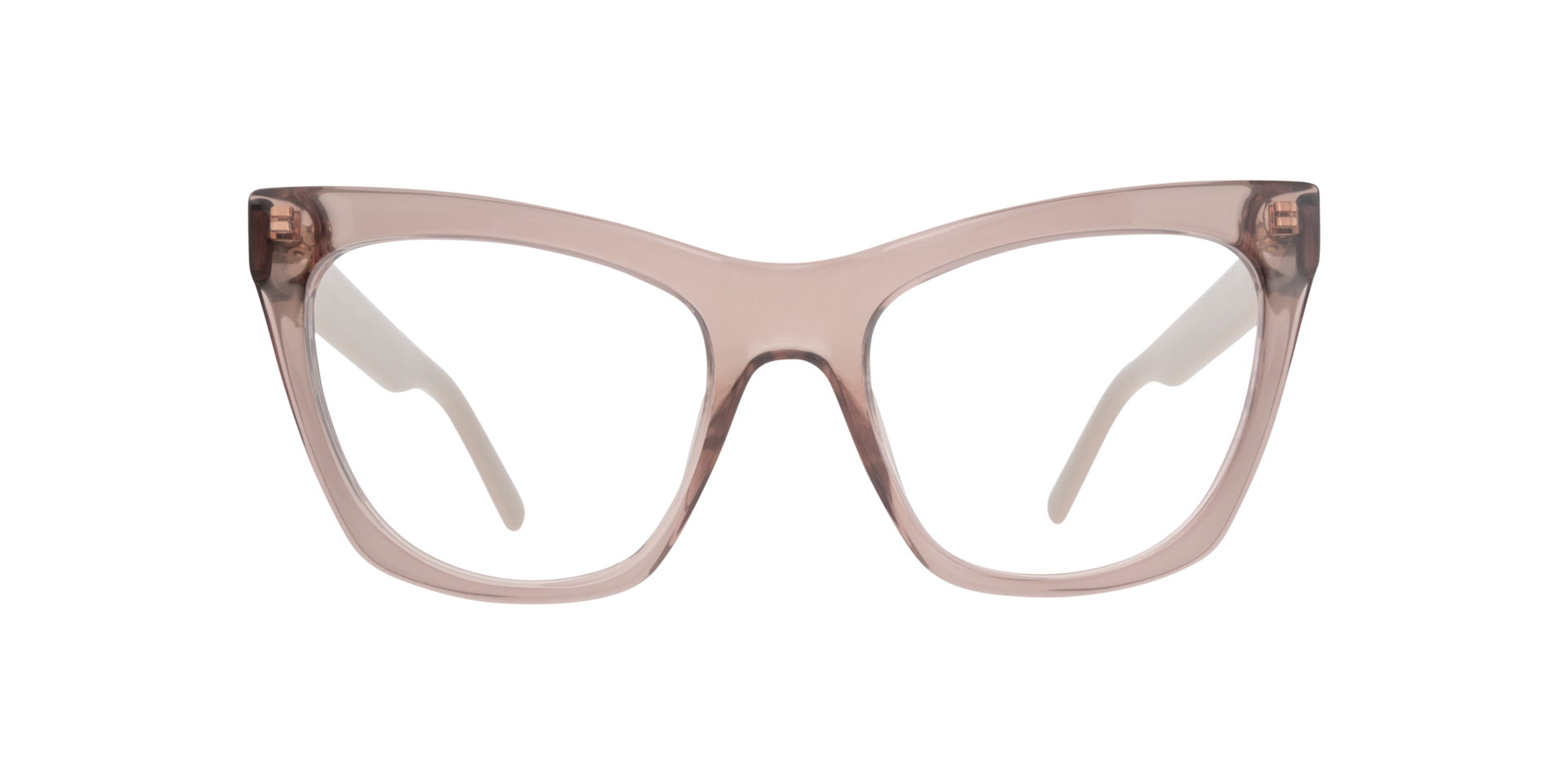 MARC 649 Light Brown PlasticEyeglass Frames for Glasses Direct, Front View