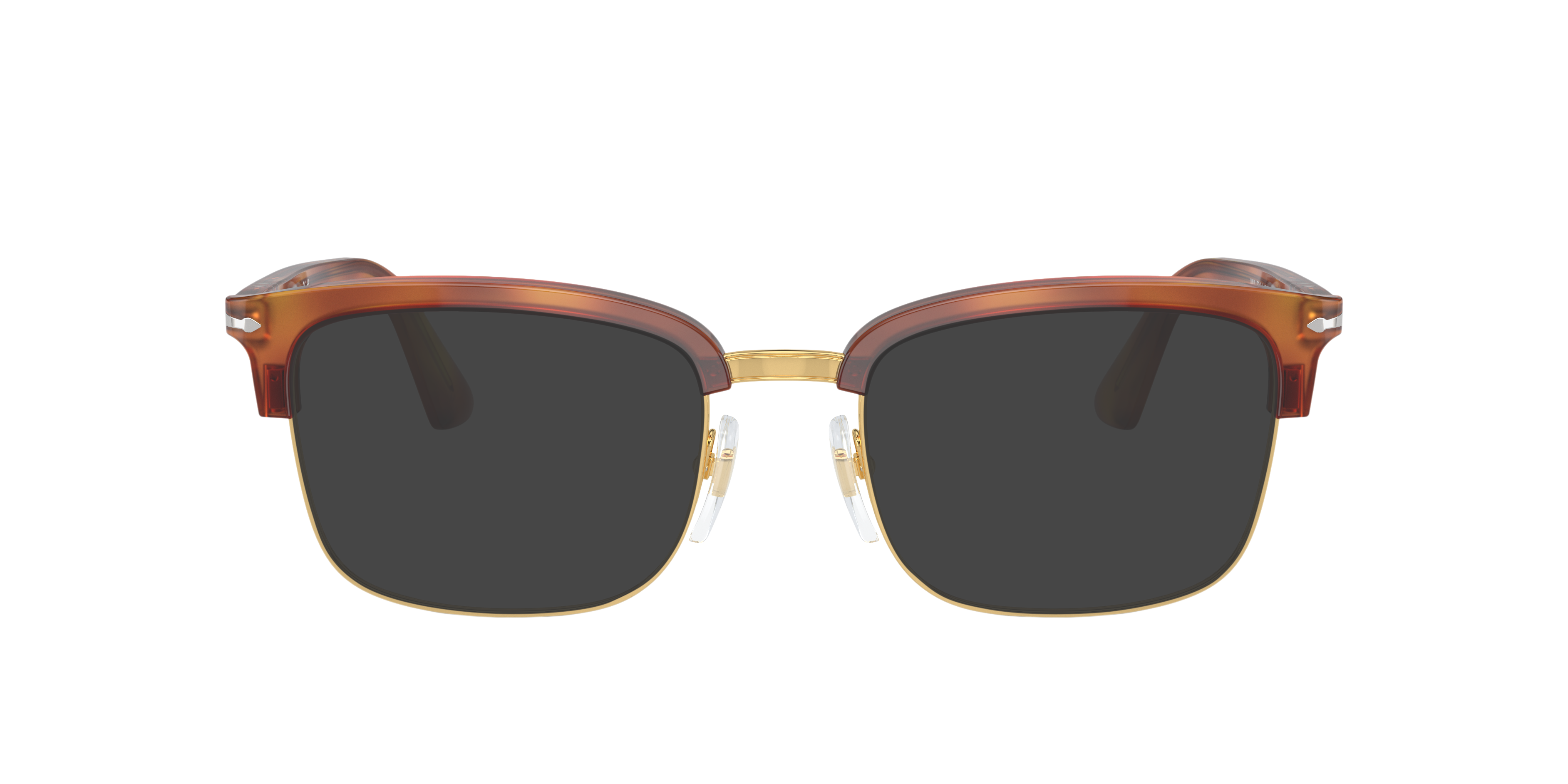 PO3340V Terra Di Siena AcetateSunglass Frames for Glasses Direct, with Tinted Lenses