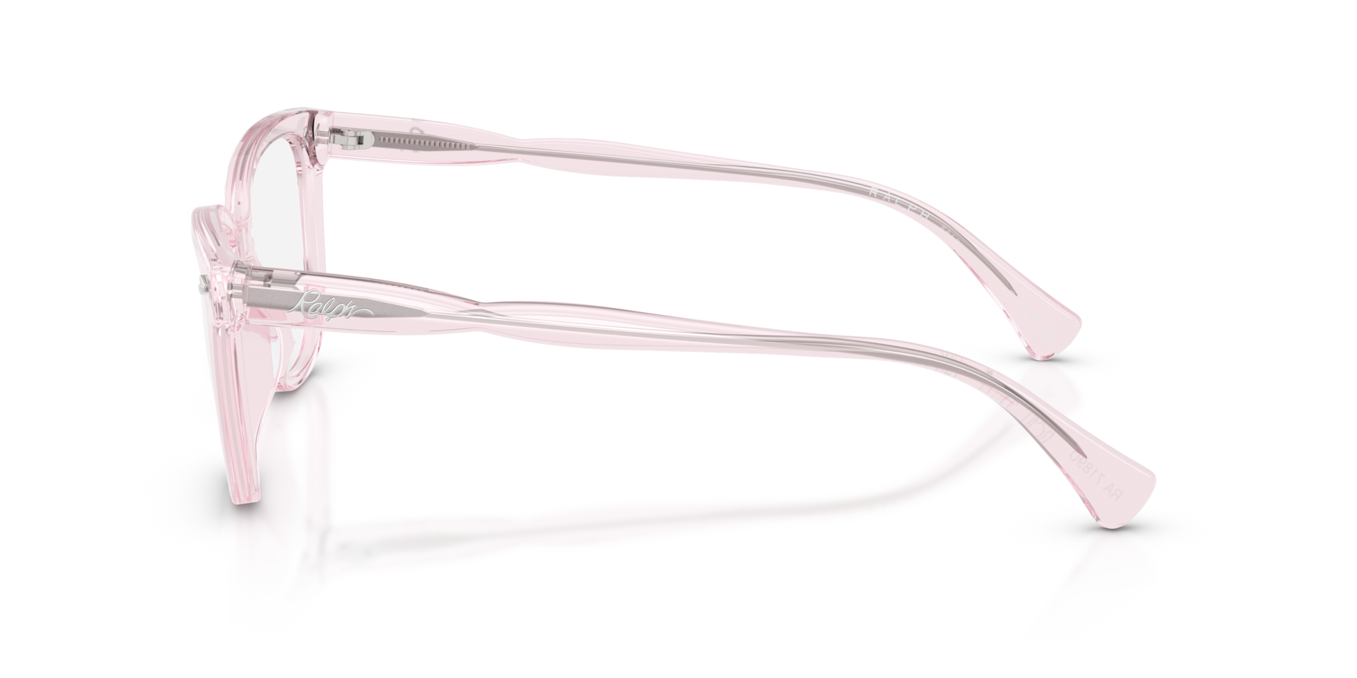 RA7189U Rose Transparent AcetateEyeglass Frames for Glasses Direct, Side View