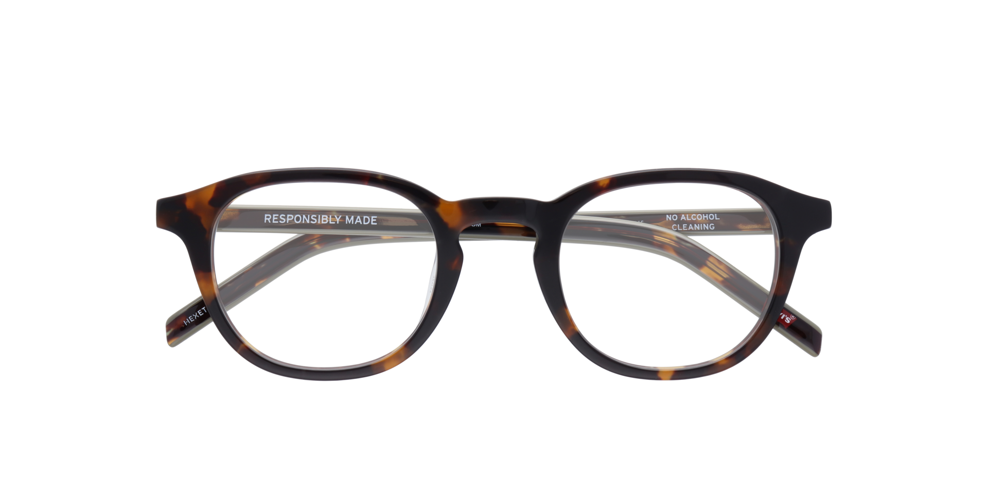 LV 1029 Tortoise AcetateEyeglass Frames for Glasses Direct, Closed View