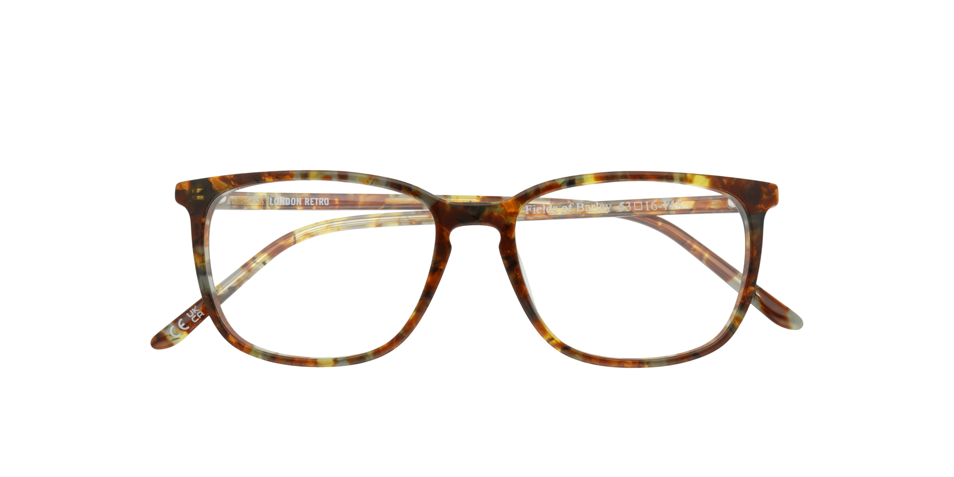 Lucas Fields Of Barley AcetateEyeglass Frames for Glasses Direct, Closed View