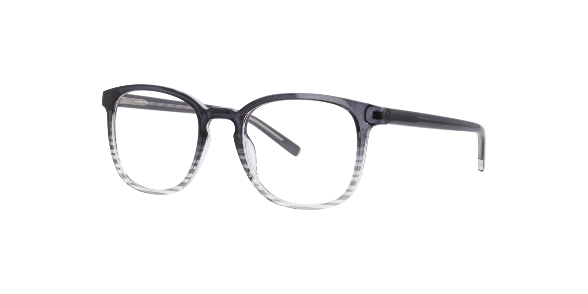 Micah Grey & Crystal PlasticEyeglass Frames for Glasses Direct, Angle View