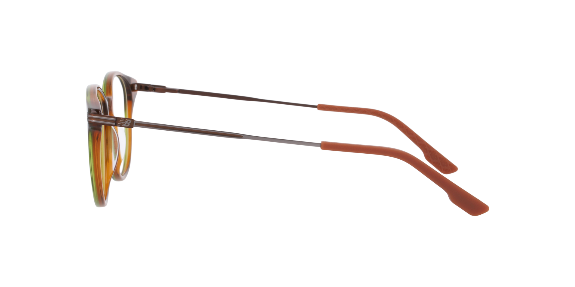 Nb4199 Brown AcetateEyeglass Frames for Glasses Direct, Side View