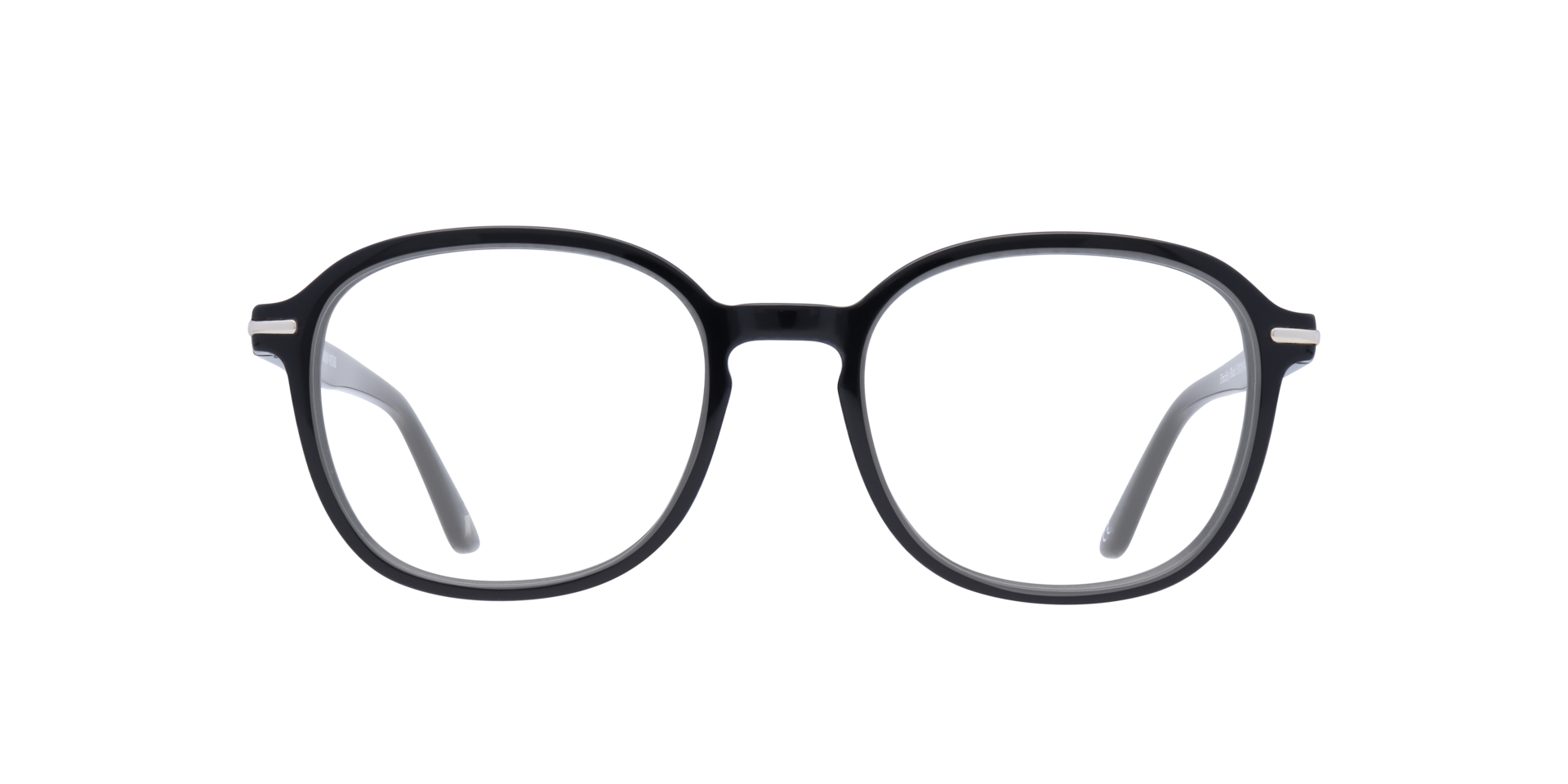 Finchley Black AcetateEyeglass Frames for Glasses Direct, Front View