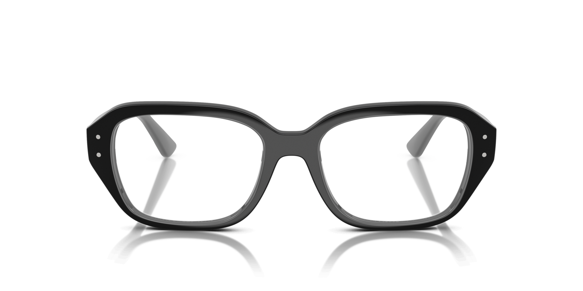 Shea Optics Bio-Based Black PlasticEyeglass Frames for Glasses Direct, Front View