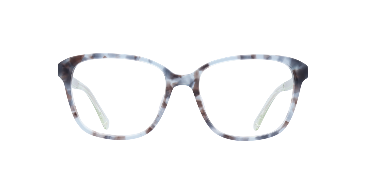 Kate Spade Women's Tortoise Green Square Acetate Eyeglasses Online - Full Rim - Acerra