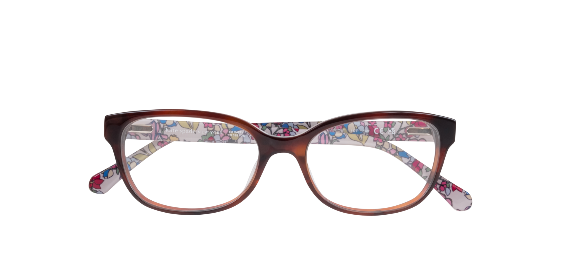 Violette K3 Tortoise AcetateEyeglass Frames for Glasses Direct, Closed View
