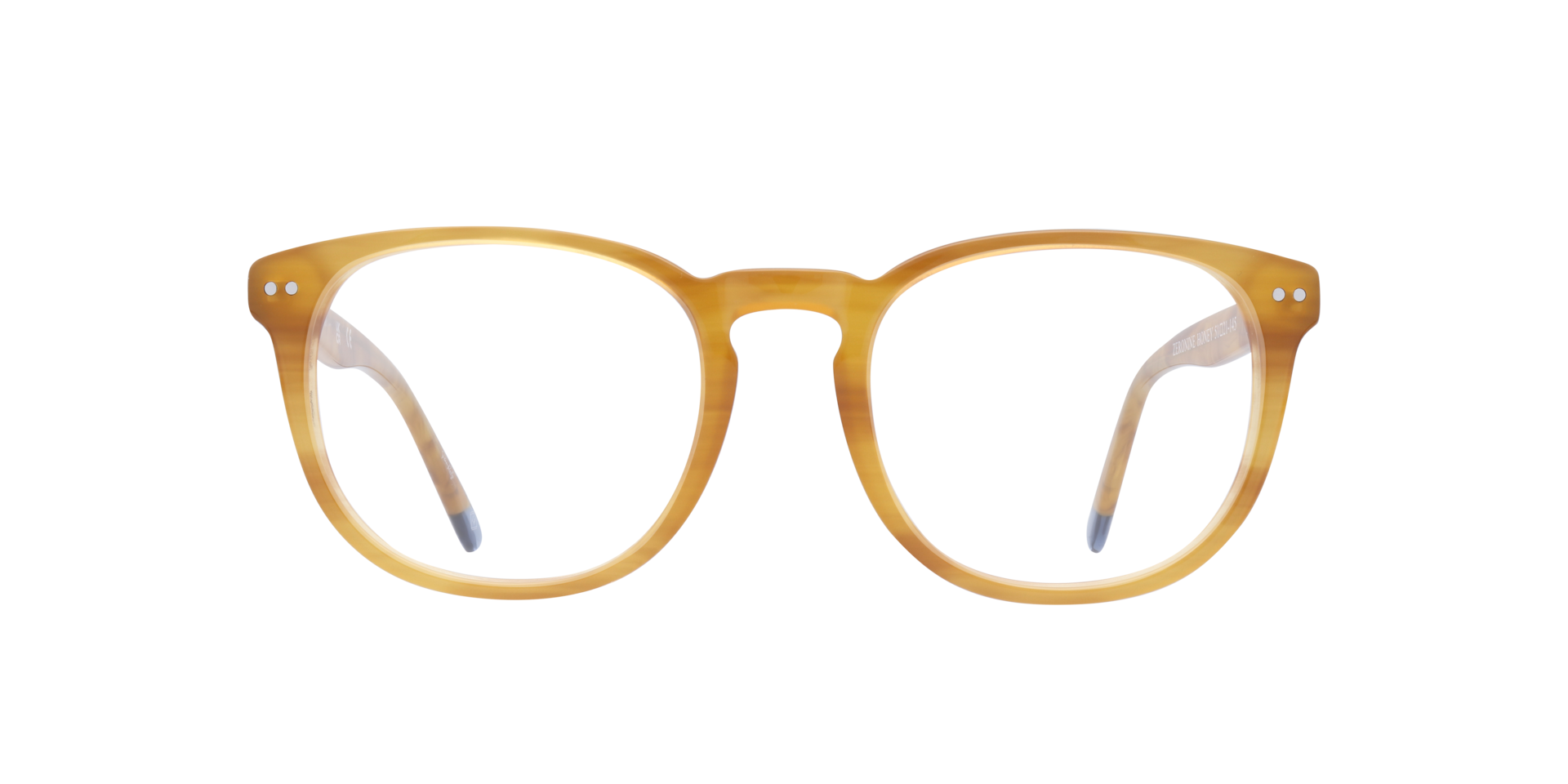 ZERONINE Honey AcetateEyeglass Frames for Glasses Direct, Front View