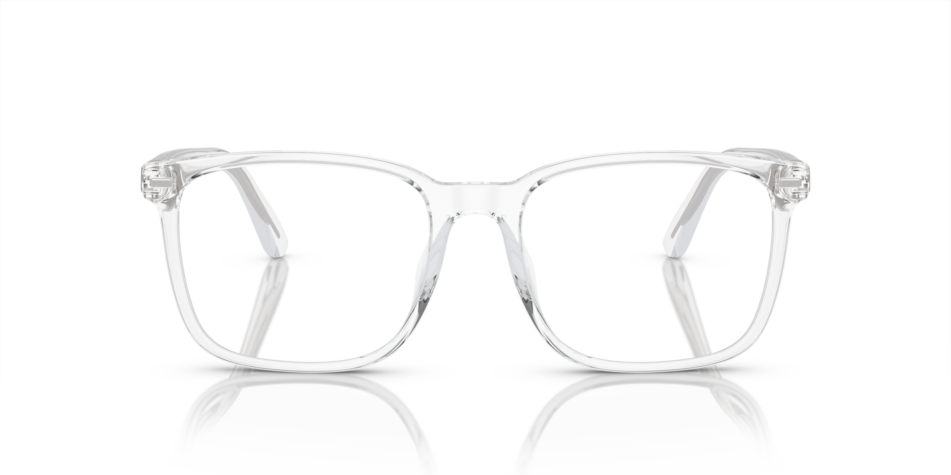 Glasses Direct ™ -PH2271U - Square Shiny Crystal Frame Glasses For Men