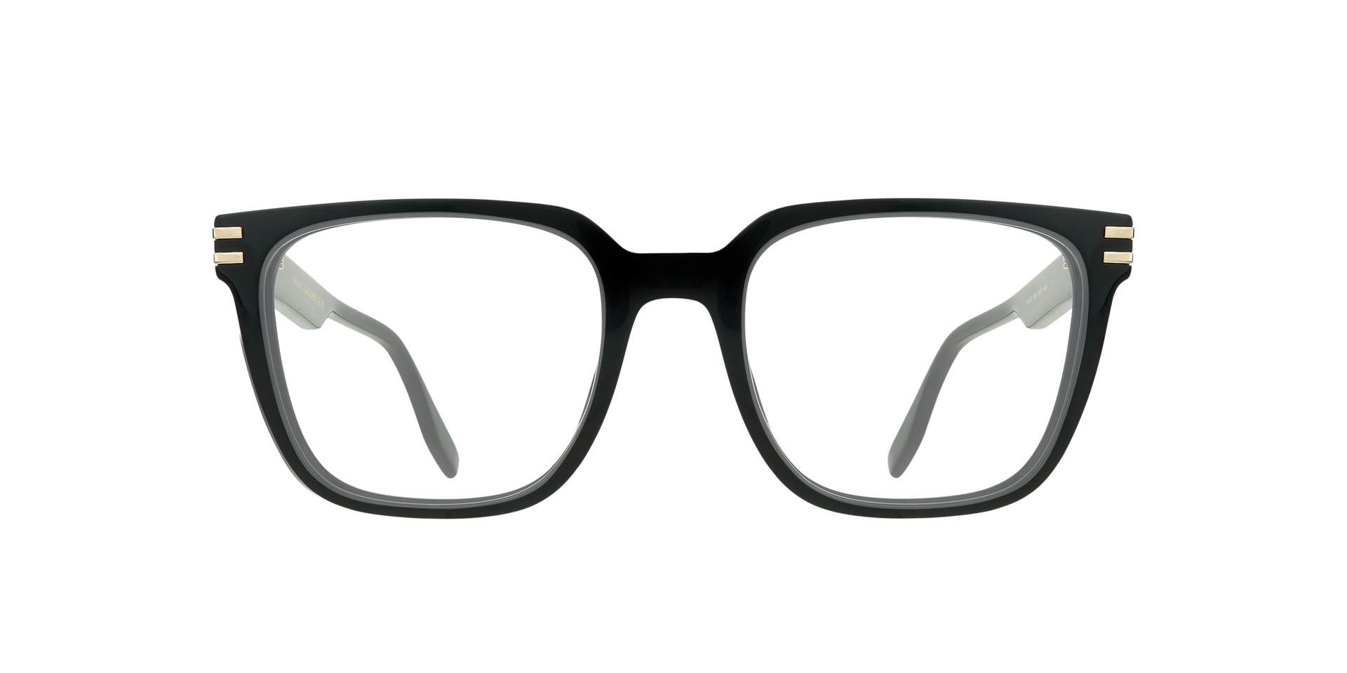 MARC 754 Black AcetateEyeglass Frames for Glasses Direct, Front View