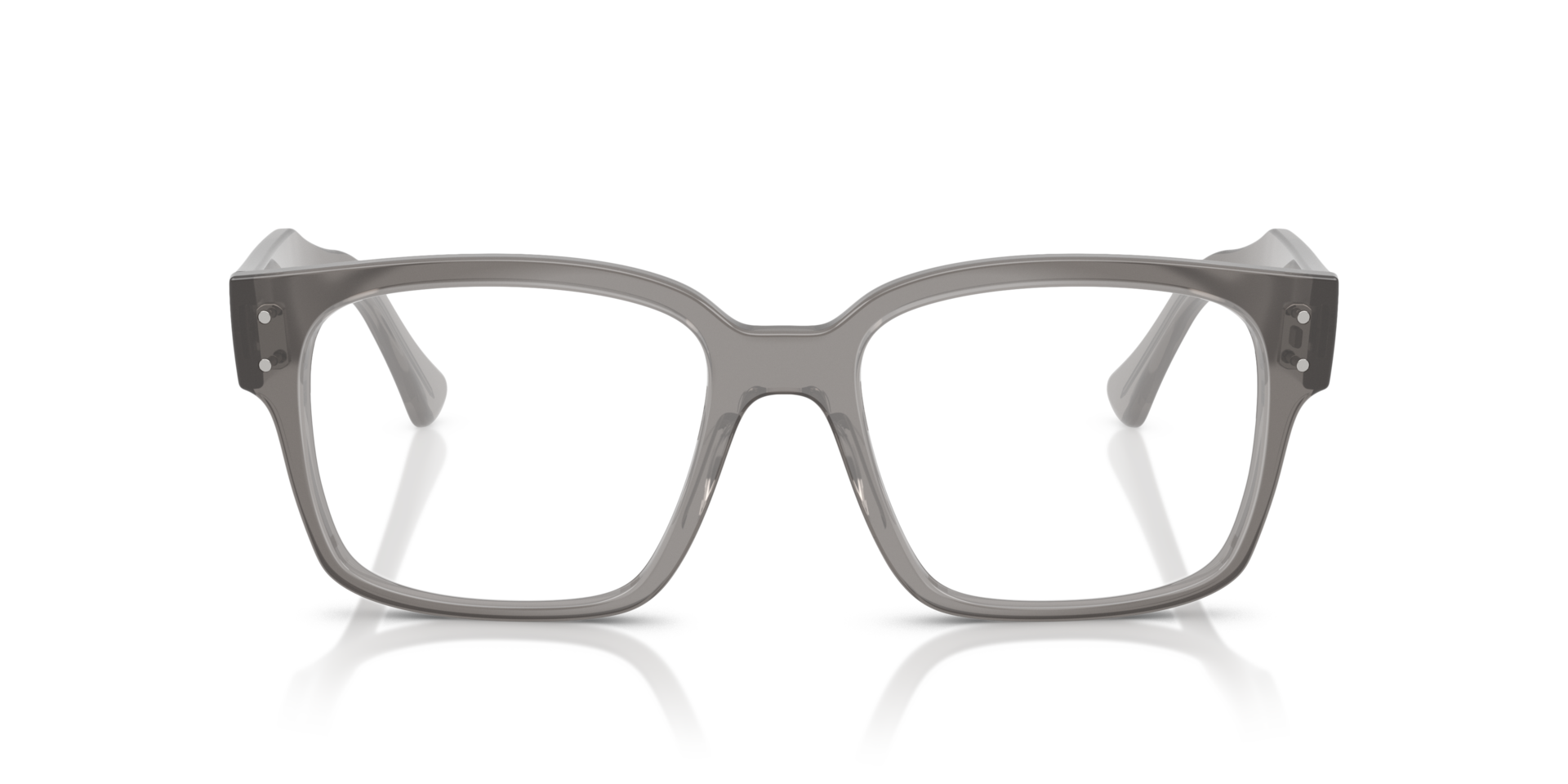 RB7256 Transparent Grey PlasticEyeglass Frames for Glasses Direct, Front View