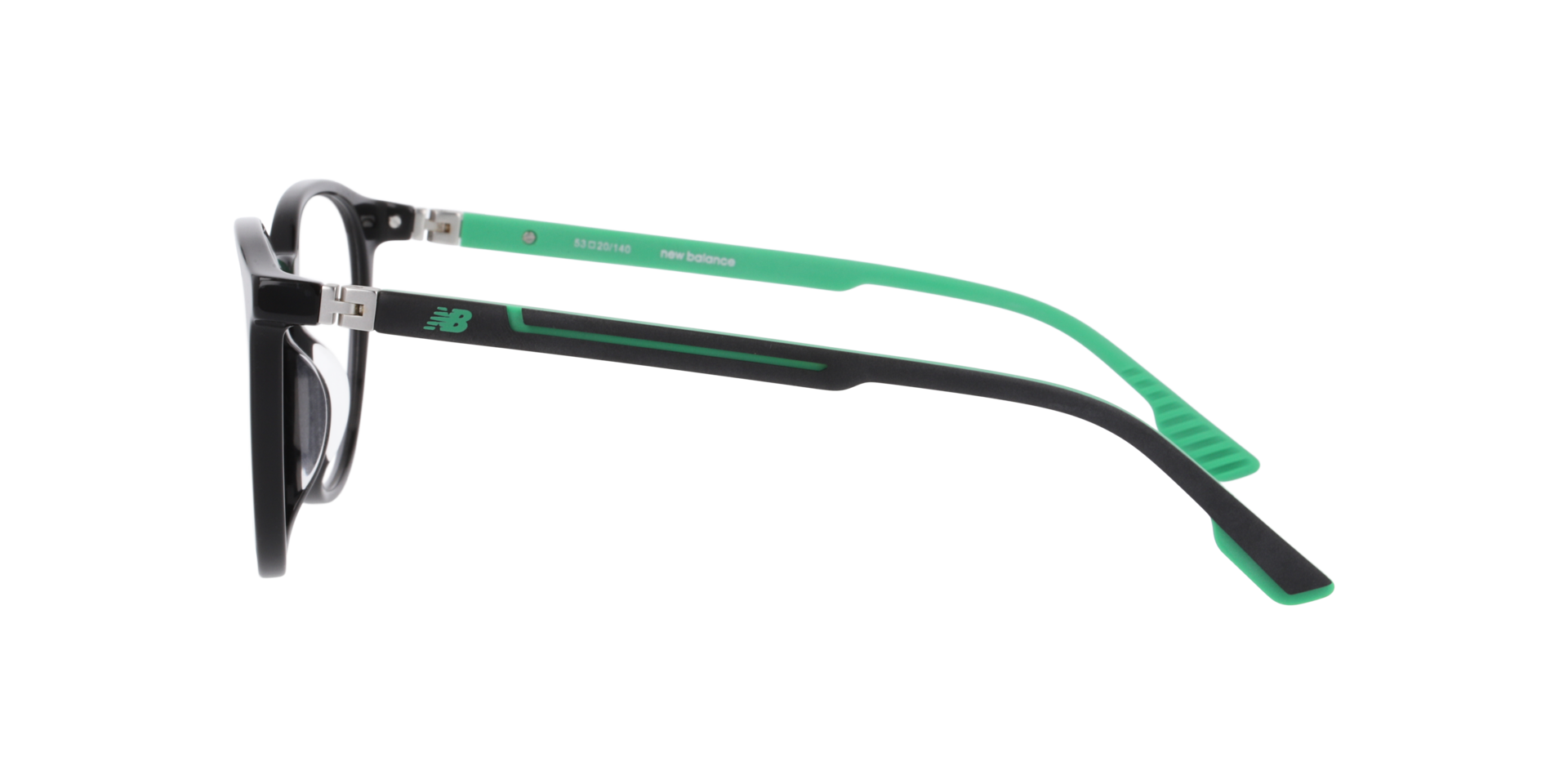 Nb4194 Black Green AcetateEyeglass Frames for Glasses Direct, Side View