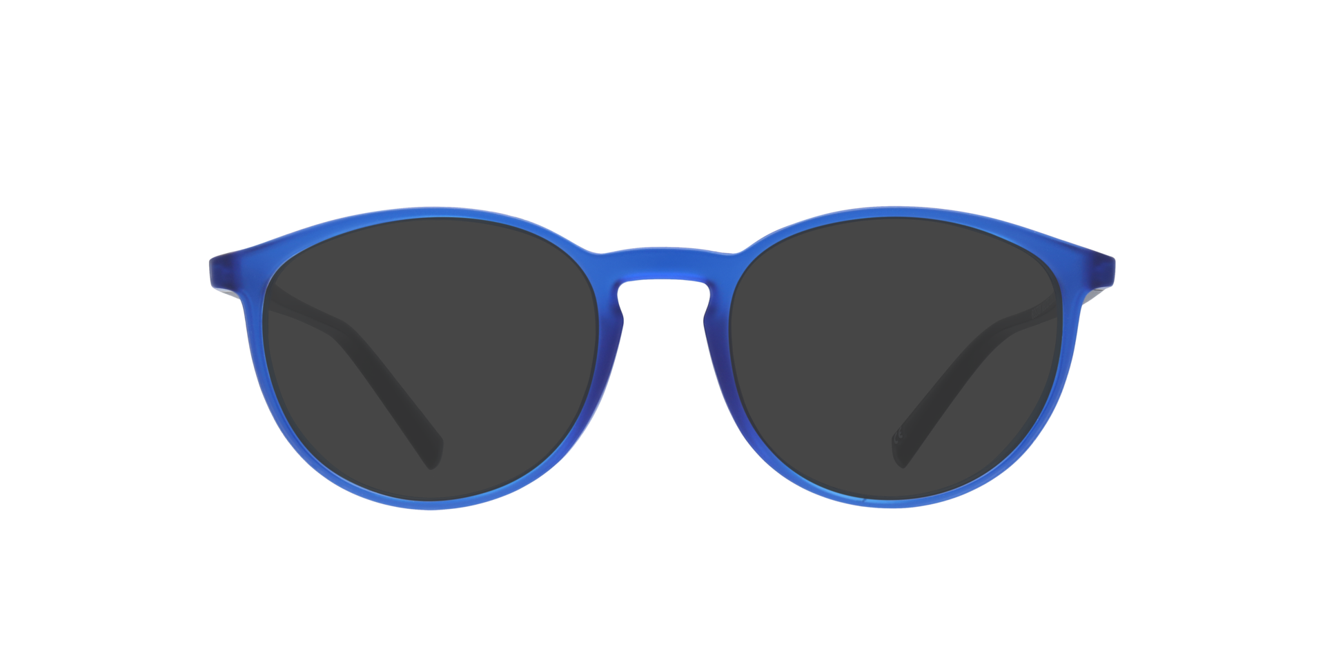 Boston Matte Crystal Blue PlasticEyeglass Frames for Glasses Direct, with Tinted Lenses