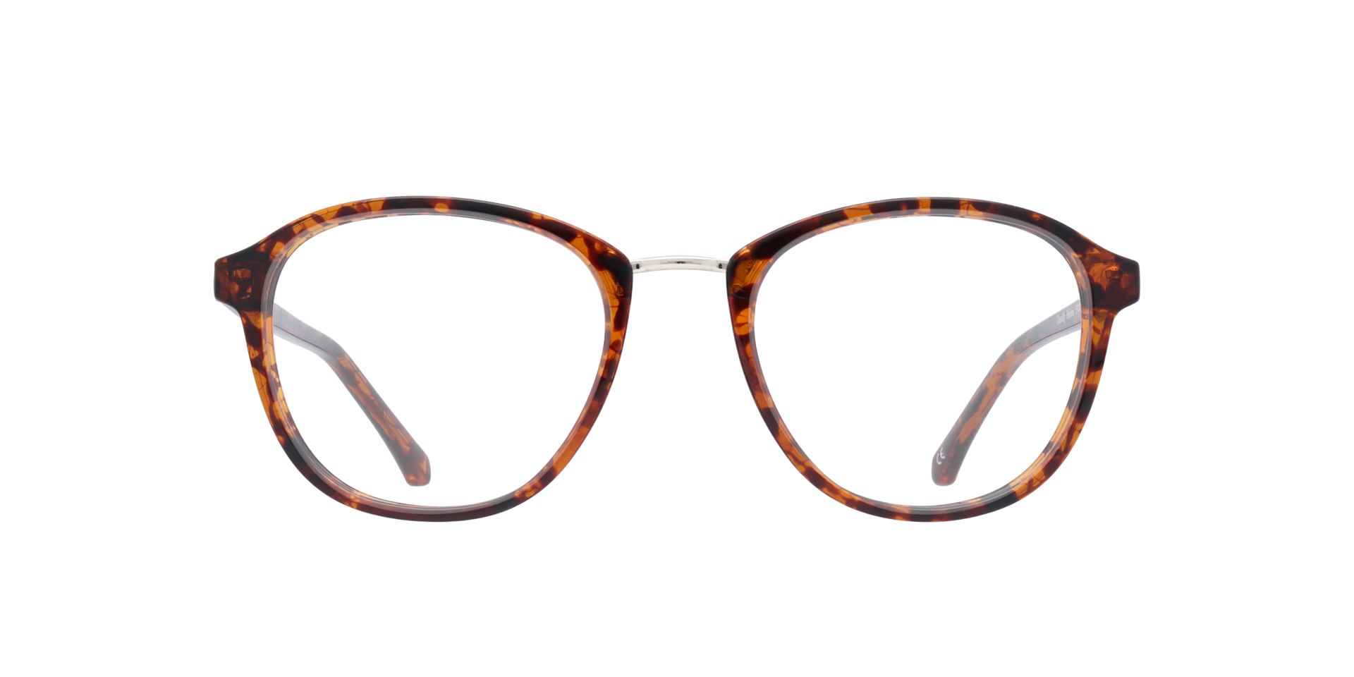 Cassidy Havana PlasticEyeglass Frames for Glasses Direct, Front View