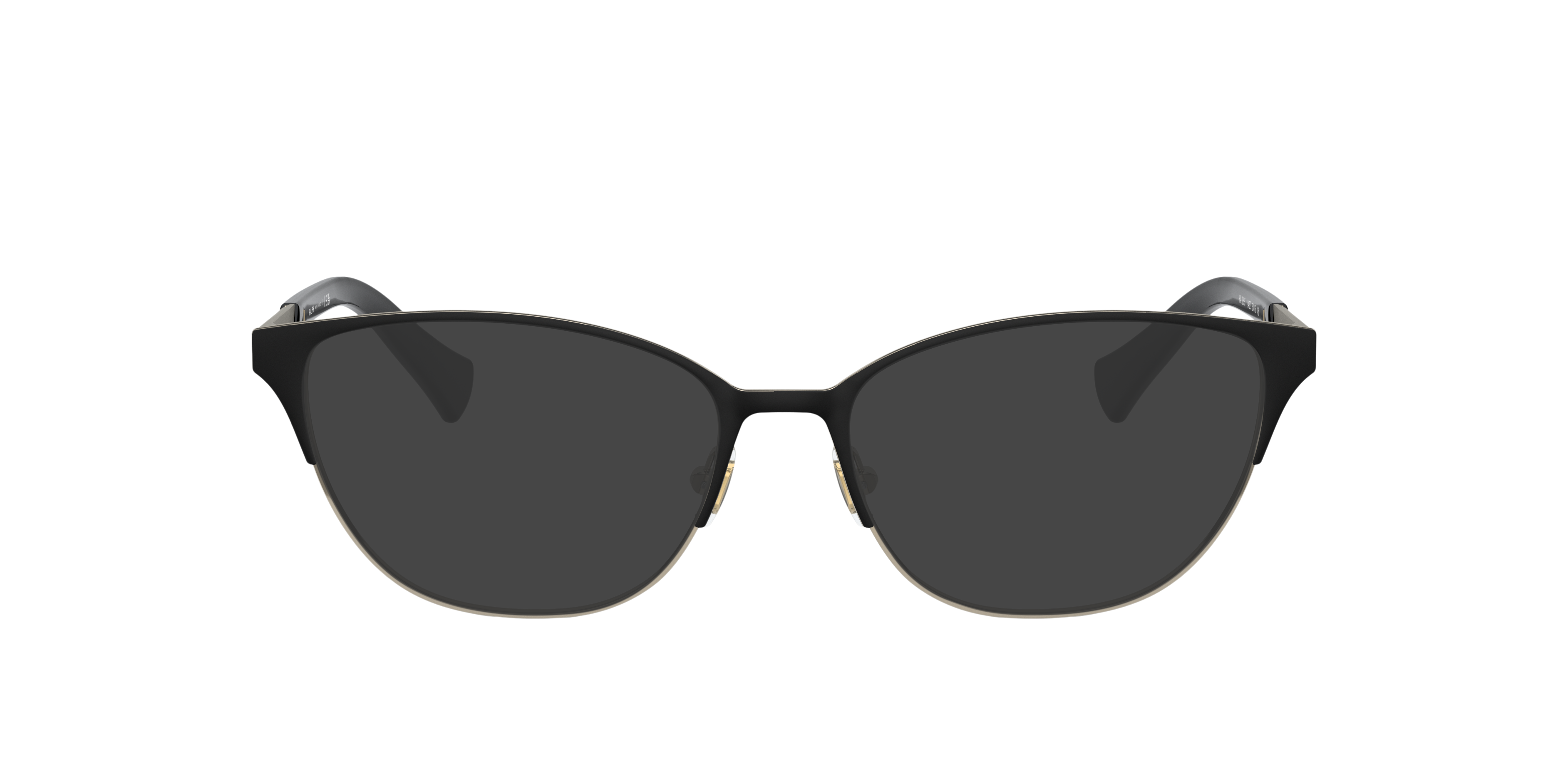 RA6055 Semi Shiny Black MetalEyeglass Frames for Glasses Direct, with Tinted Lenses