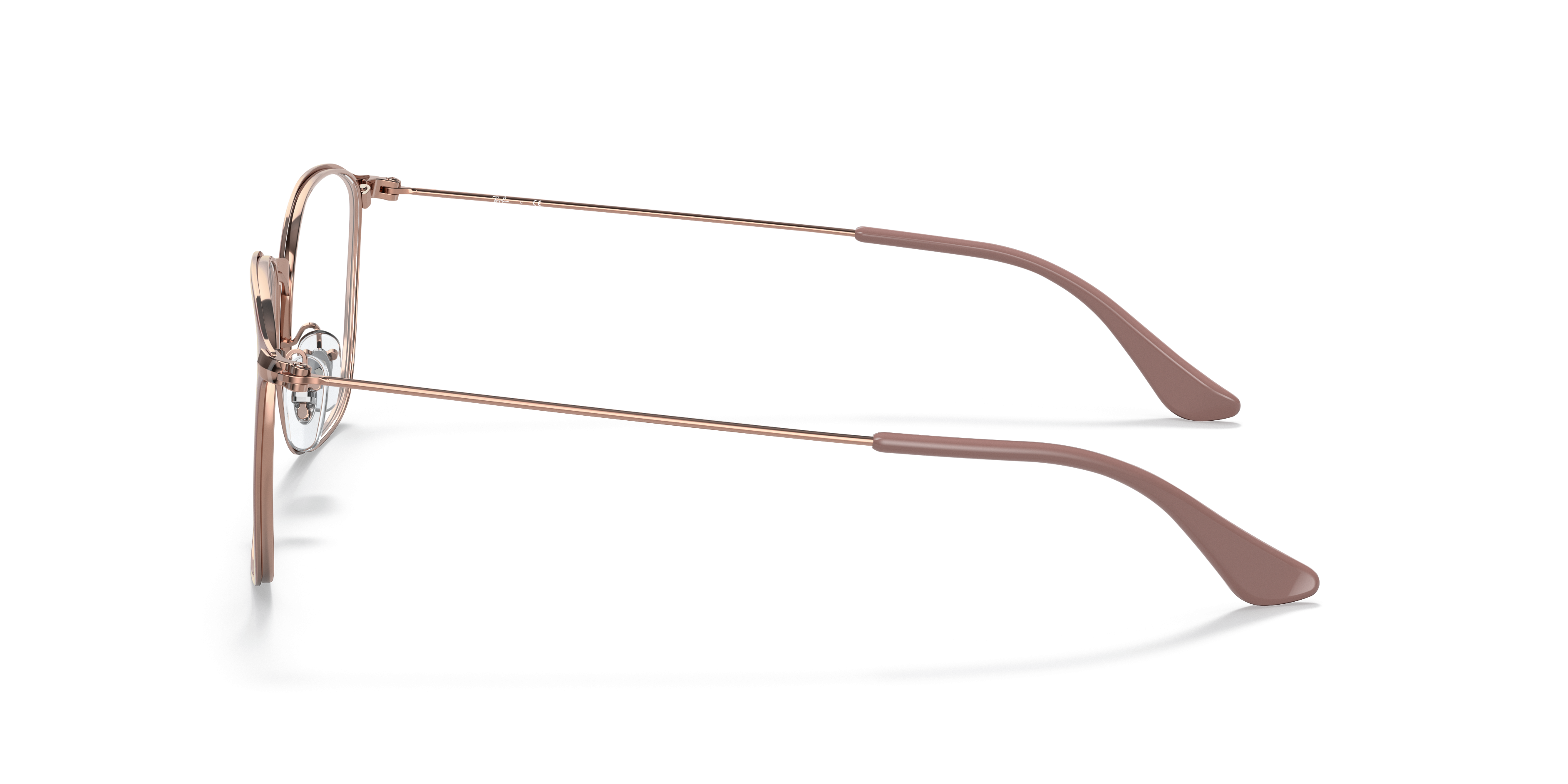 RB6466 Beige On Copper MetalEyeglass Frames for Glasses Direct, Side View