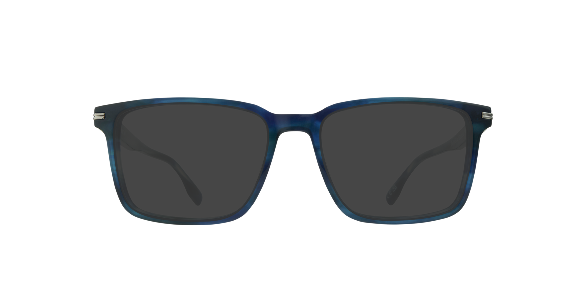 Leith Blue & Gunmetal AcetateEyeglass Frames for Glasses Direct, with Tinted Lenses