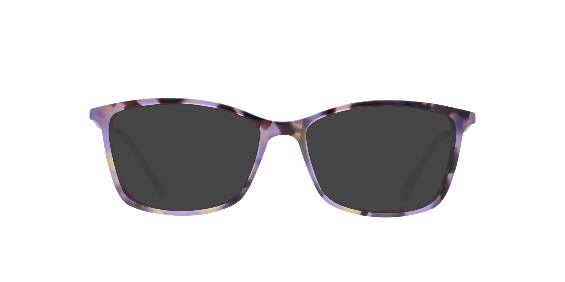 Aviana Purple Havana & Silver AcetateEyeglass Frames for Glasses Direct, with Tinted Lenses