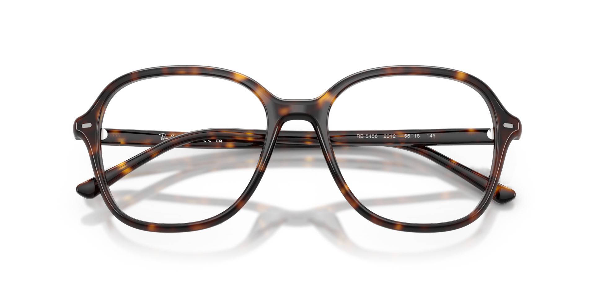 RB5456 Havana AcetateEyeglass Frames for Glasses Direct, Closed View