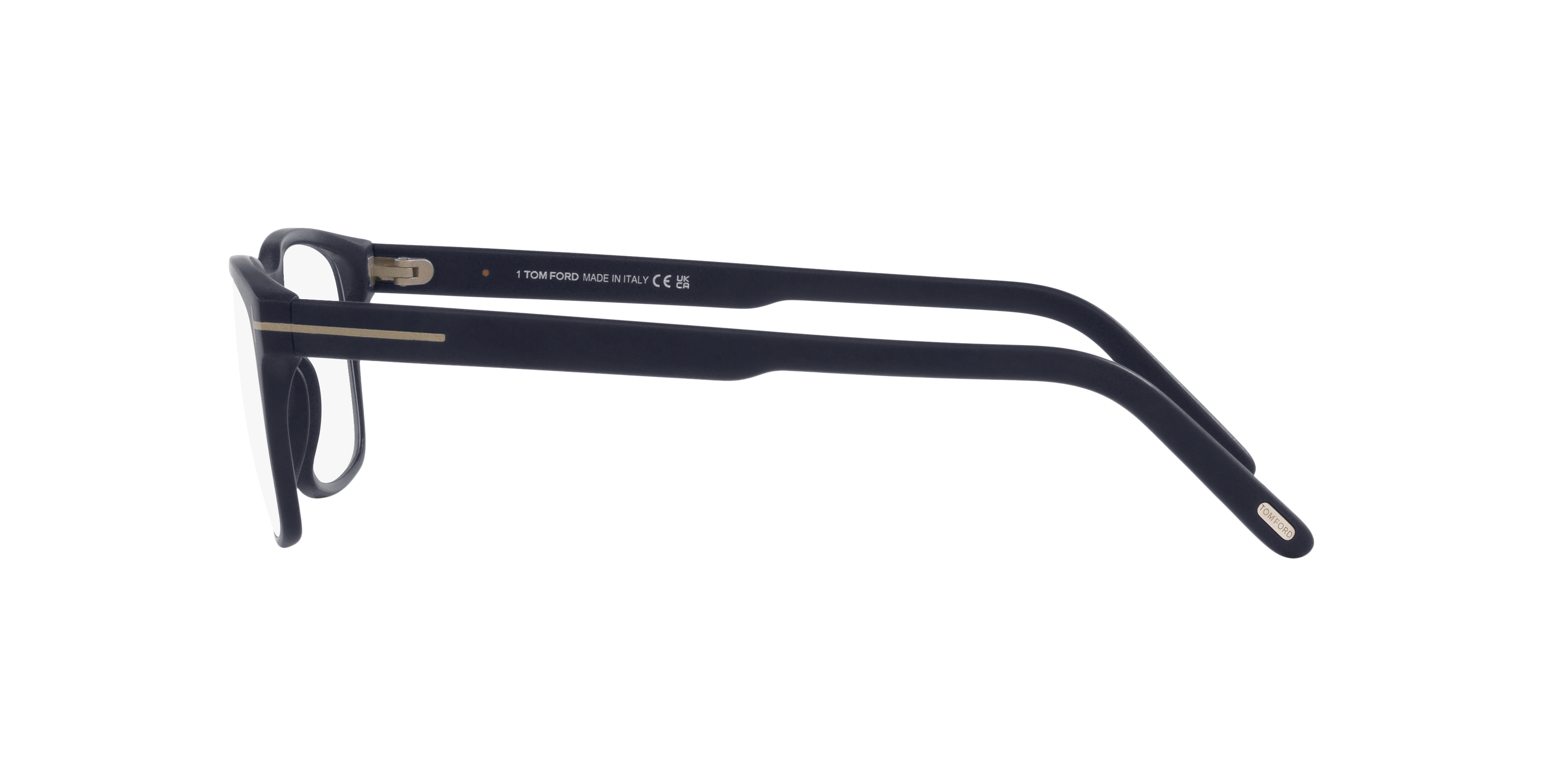 FT5938-B Blue Matte AcetateEyeglass Frames for Glasses Direct, Side View
