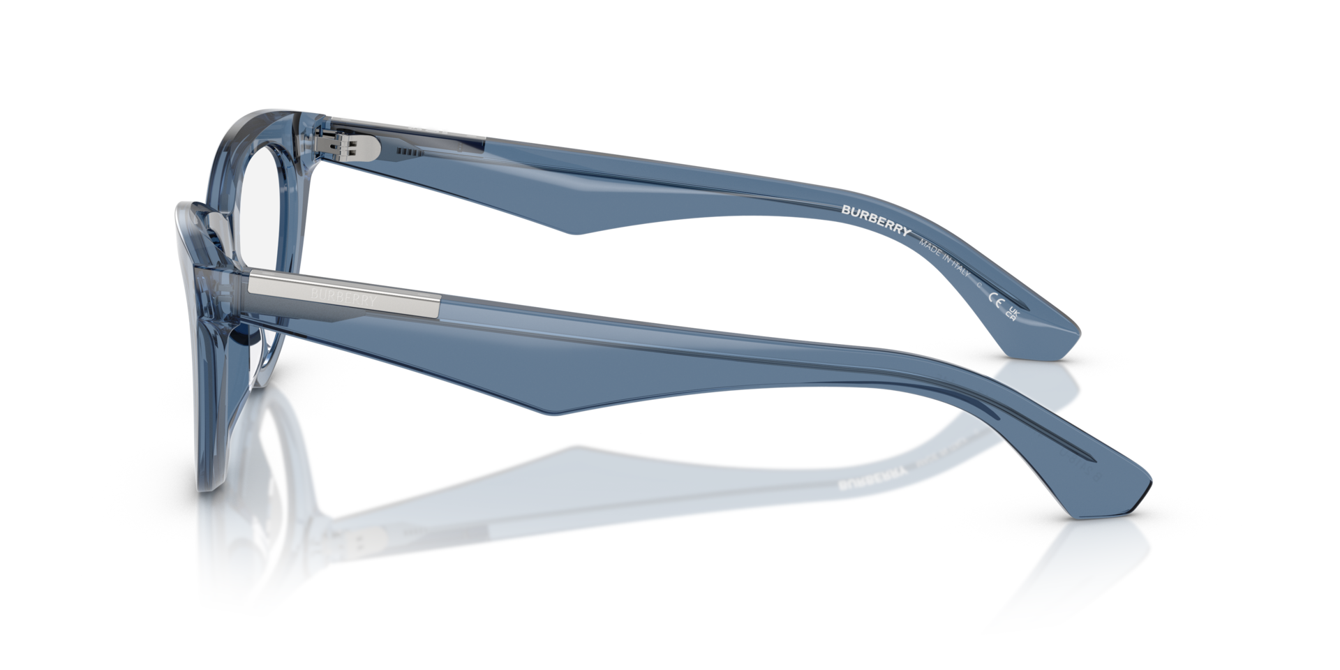 BE2418U Blue AcetateEyeglass Frames for Glasses Direct, Side View