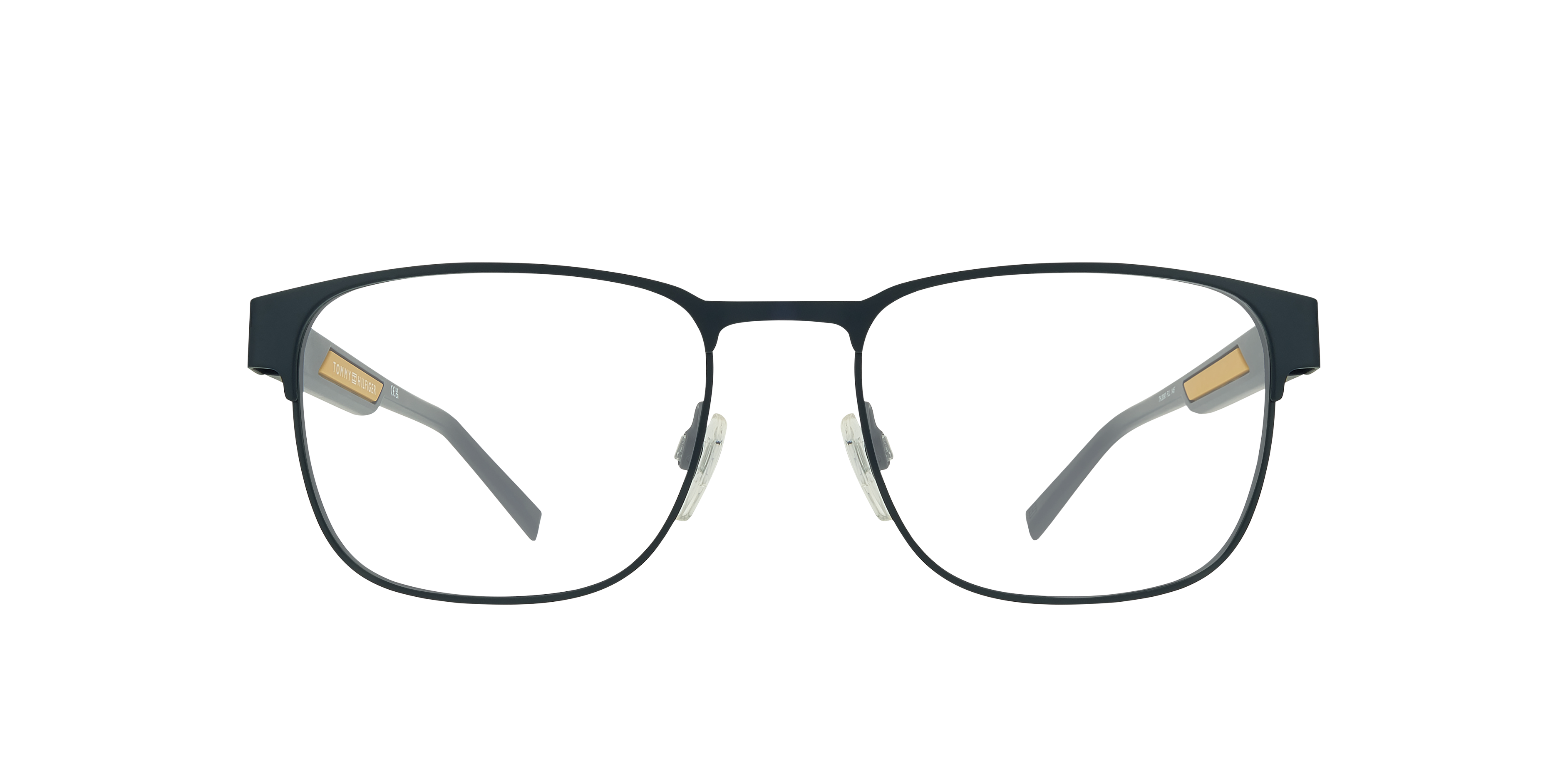 TH 2090 Blue MetalEyeglass Frames for Glasses Direct, Front View