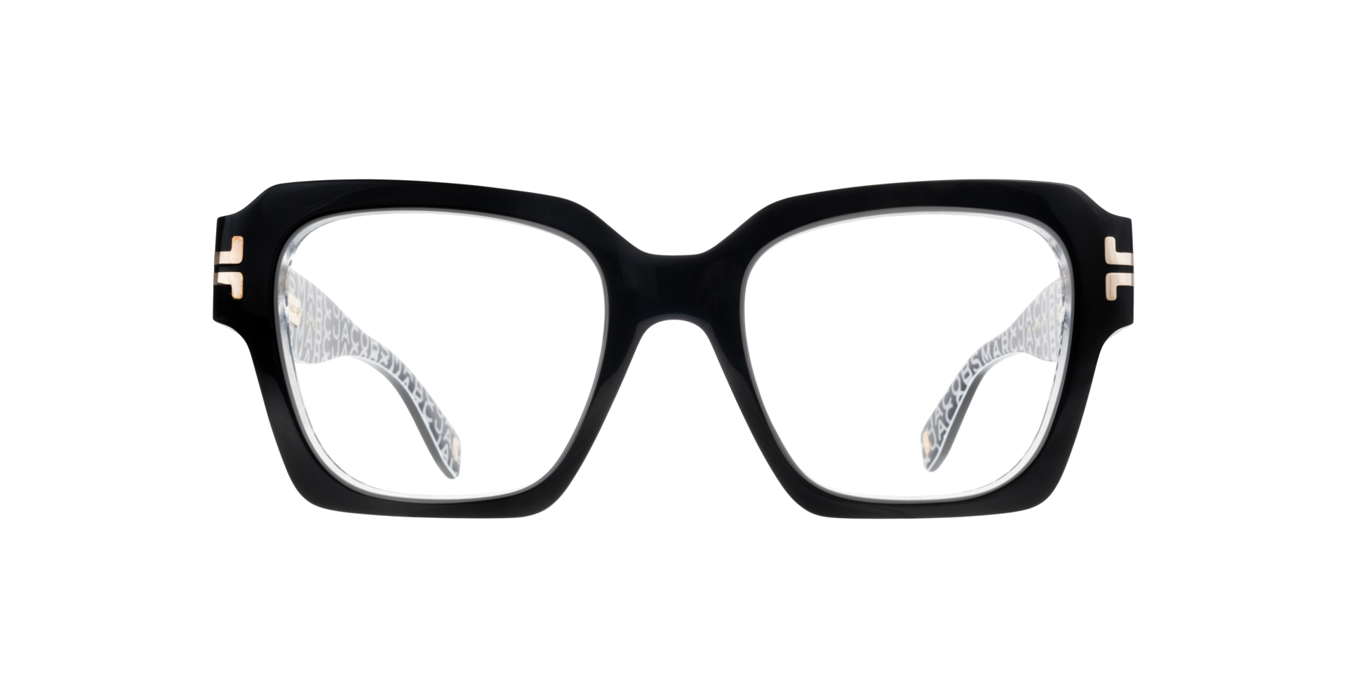 MJ 1088 Black AcetateEyeglass Frames for Glasses Direct, Front View