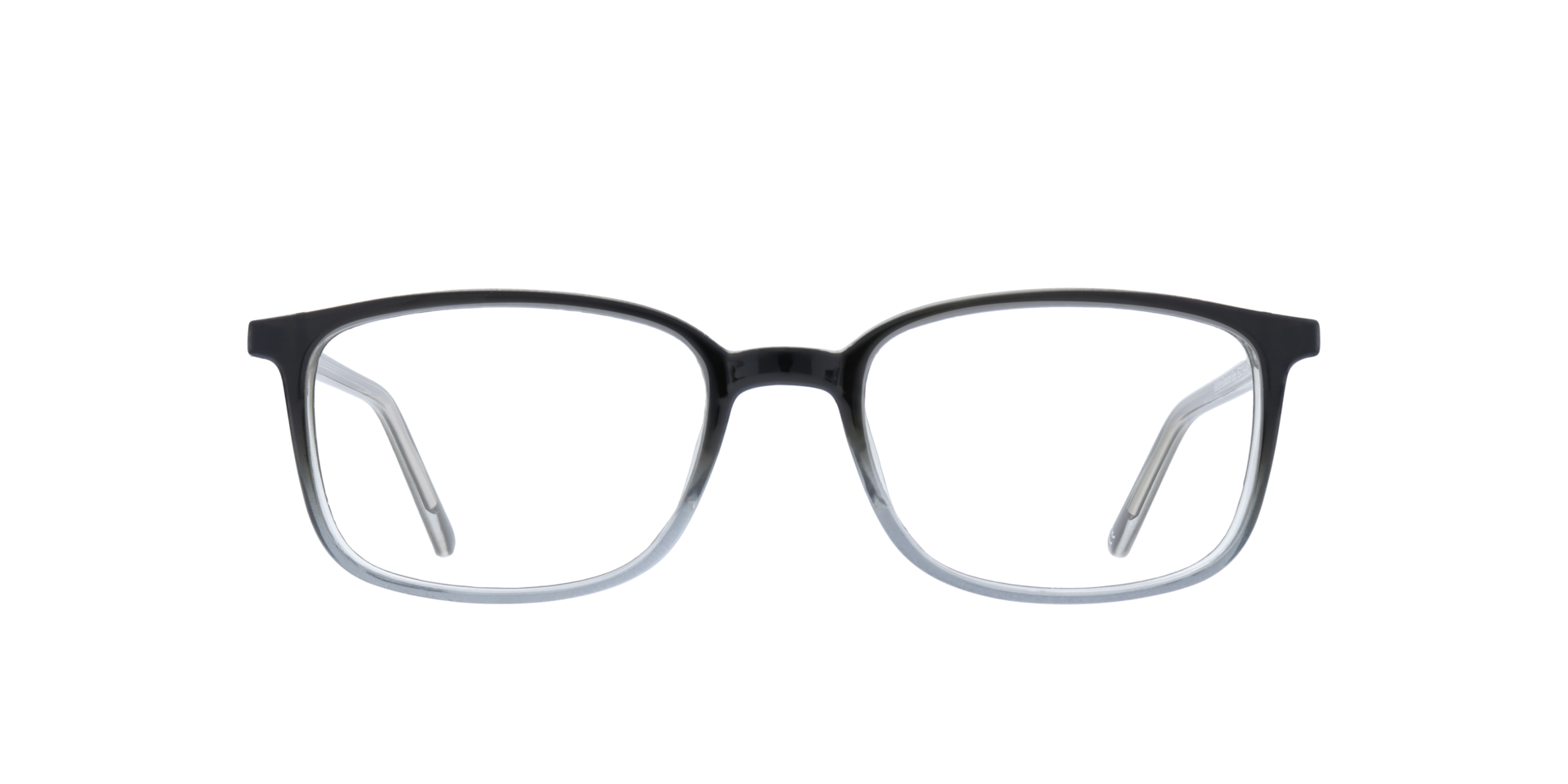 Ashlyn Gradient Grey PlasticEyeglass Frames for Glasses Direct, Front View