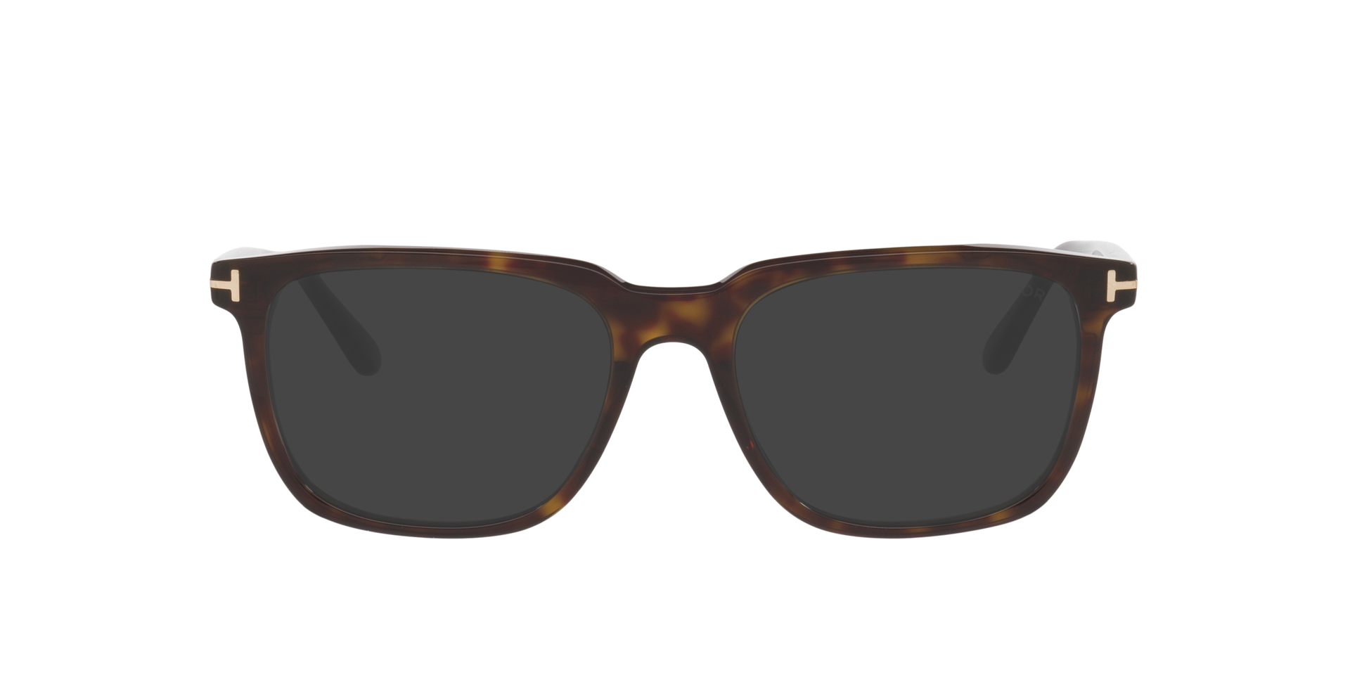FT6080-B Tortoise Black AcetateEyeglass Frames for Glasses Direct, with Tinted Lenses