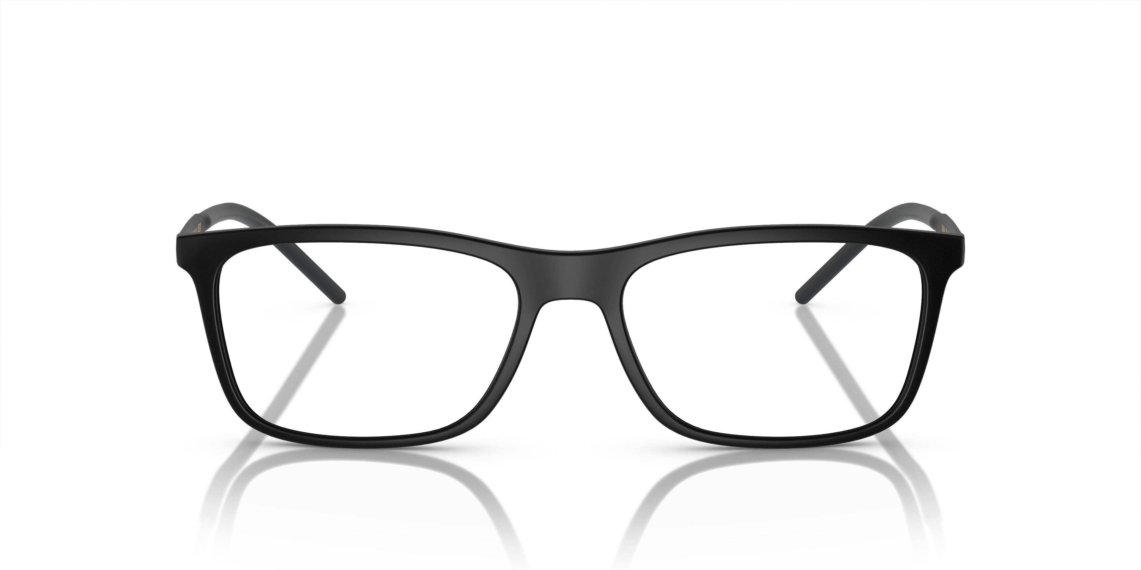 DG5044 Matte Black PlasticEyeglass Frames for Glasses Direct, Front View