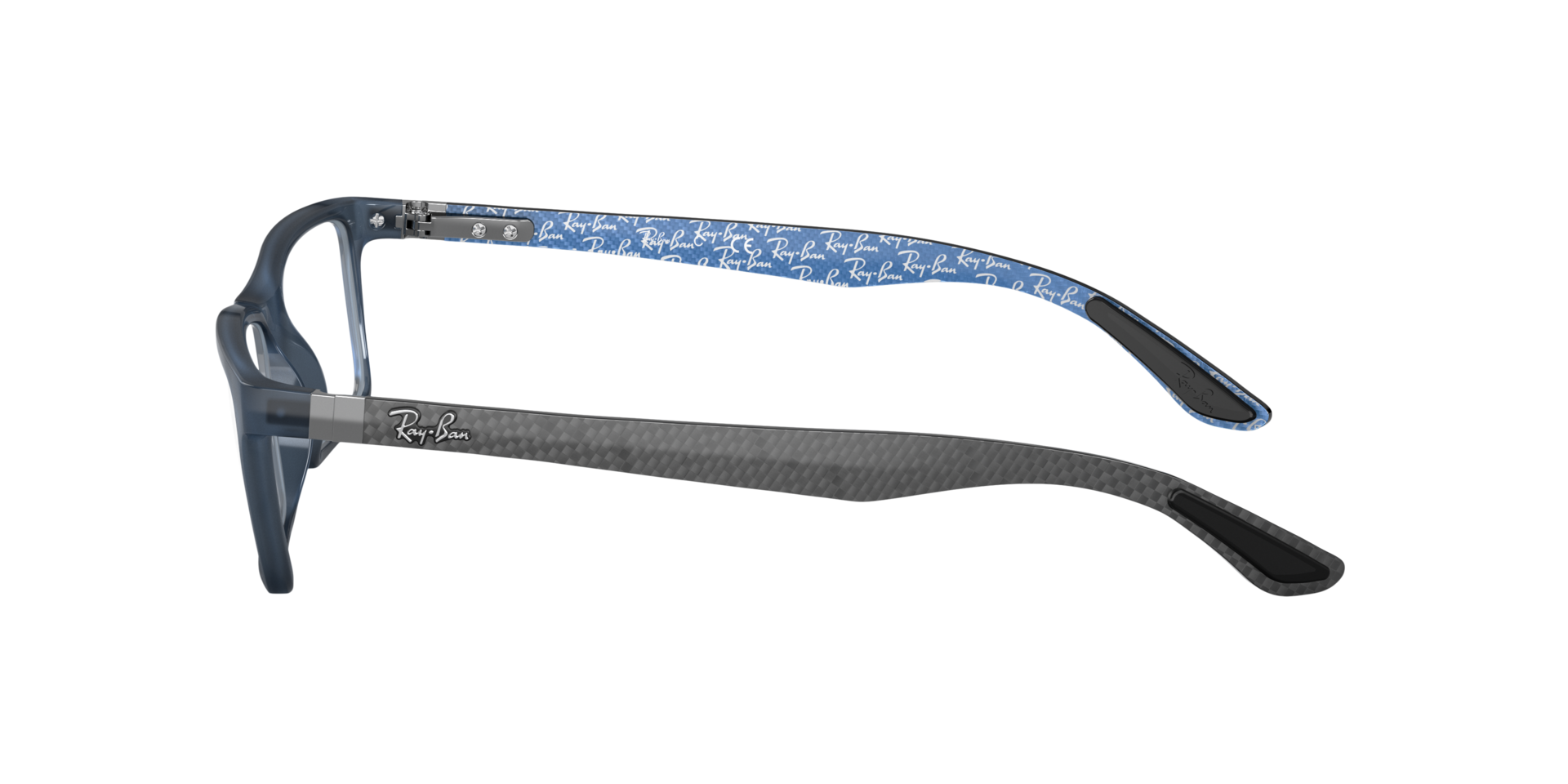 RB8901 Blue PlasticEyeglass Frames for Glasses Direct, Side View