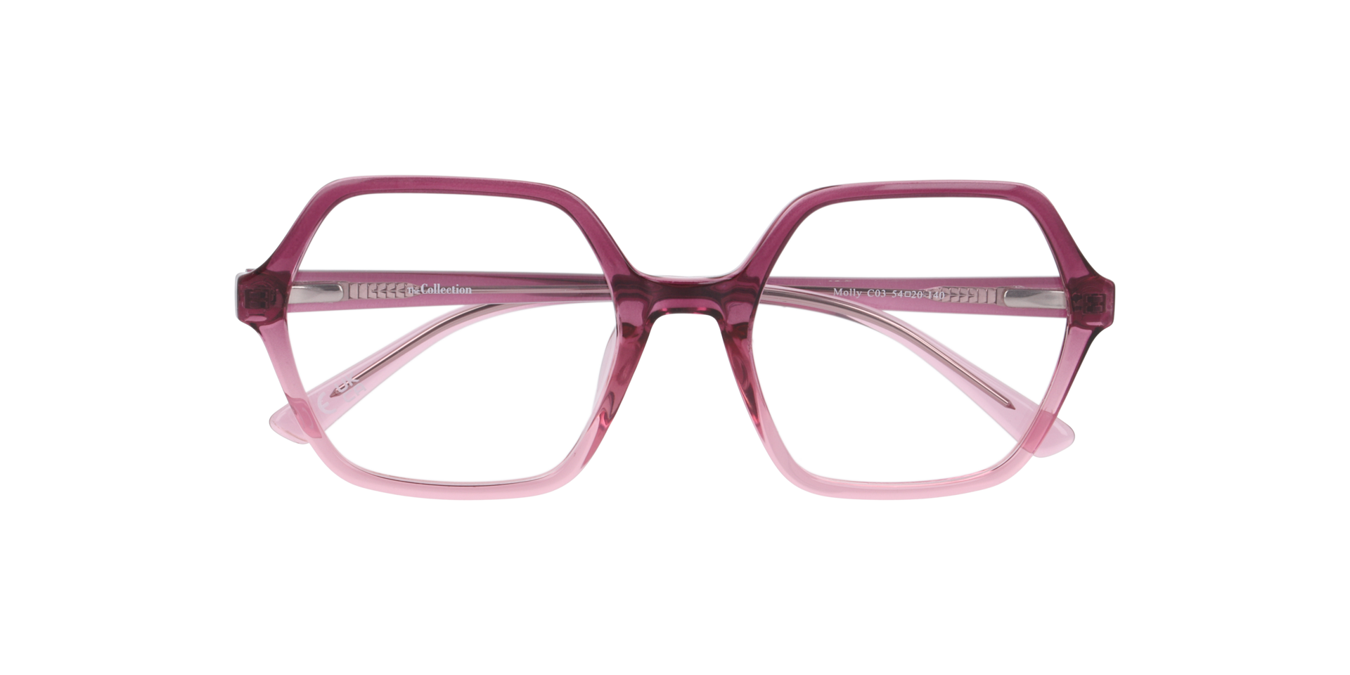 Molly Purple PlasticEyeglass Frames for Glasses Direct, Closed View