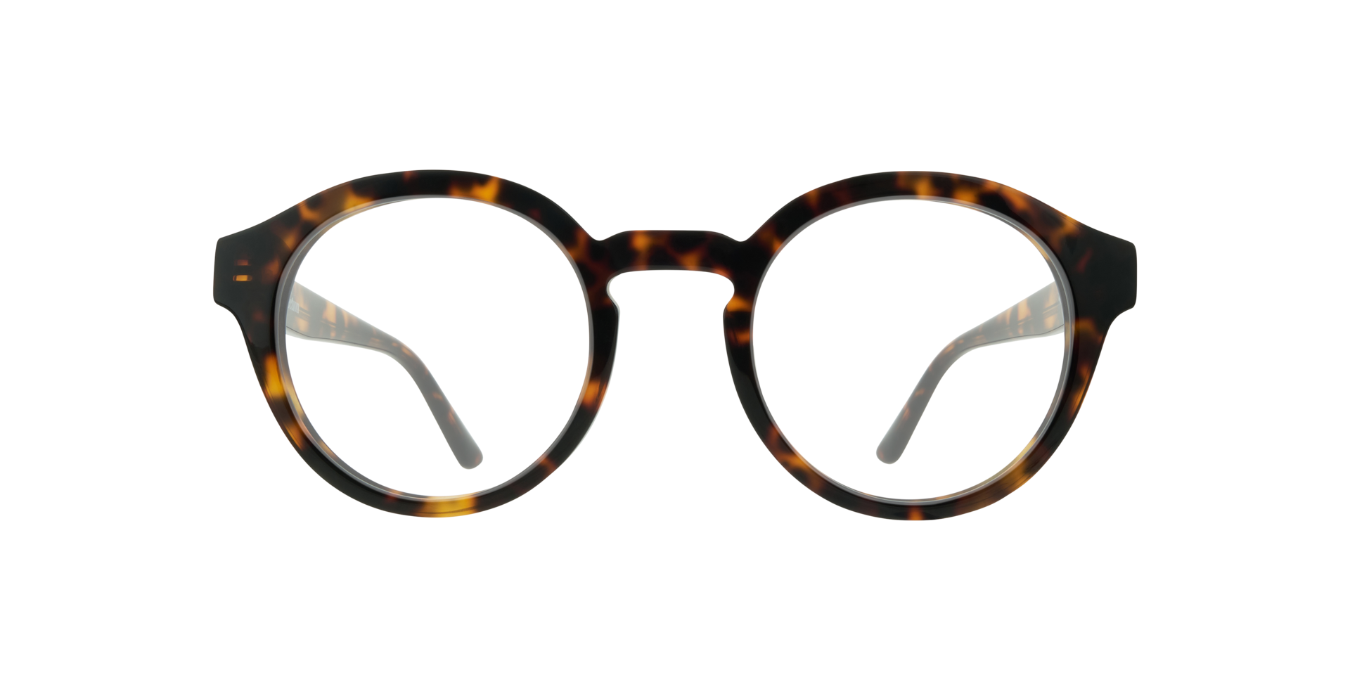 Justin Havana AcetateEyeglass Frames for Glasses Direct, Front View