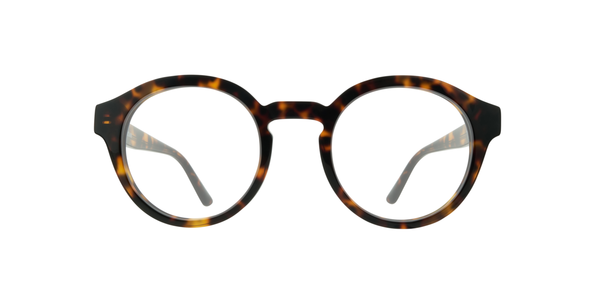 Havana round Acetate eyeglasses Online - Full Rim - Justin