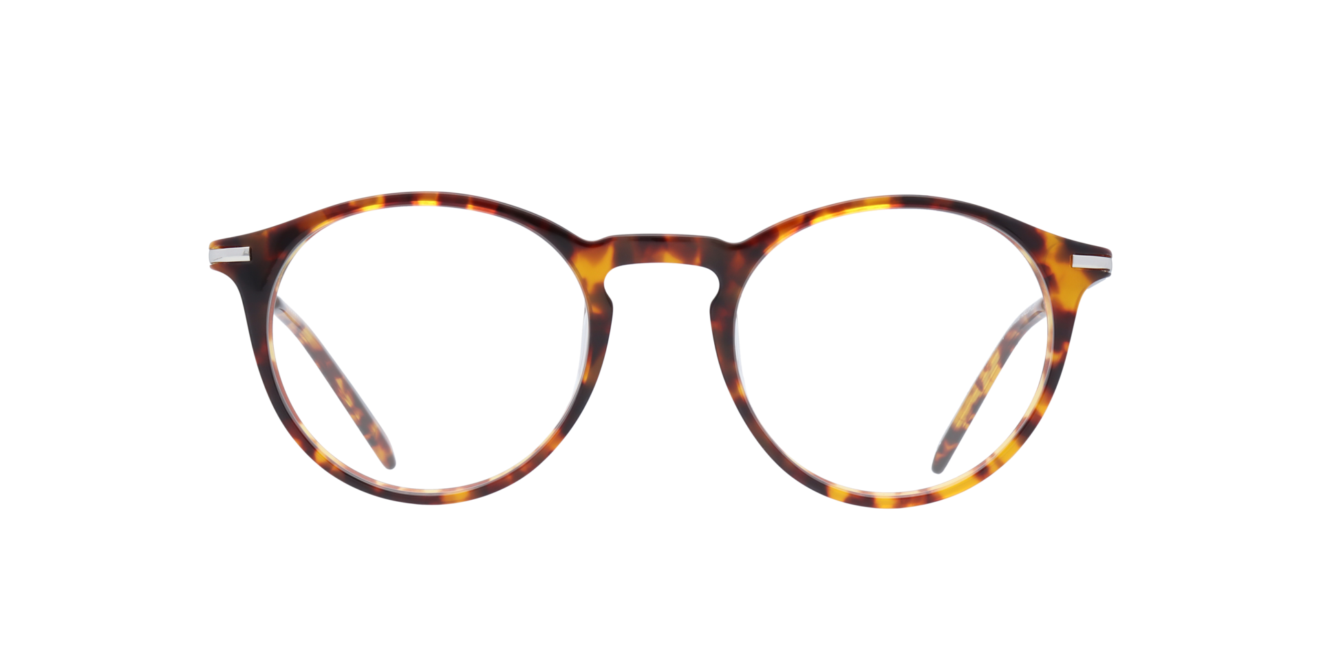 Aria Shiny Havana AcetateEyeglass Frames for Glasses Direct, Front View