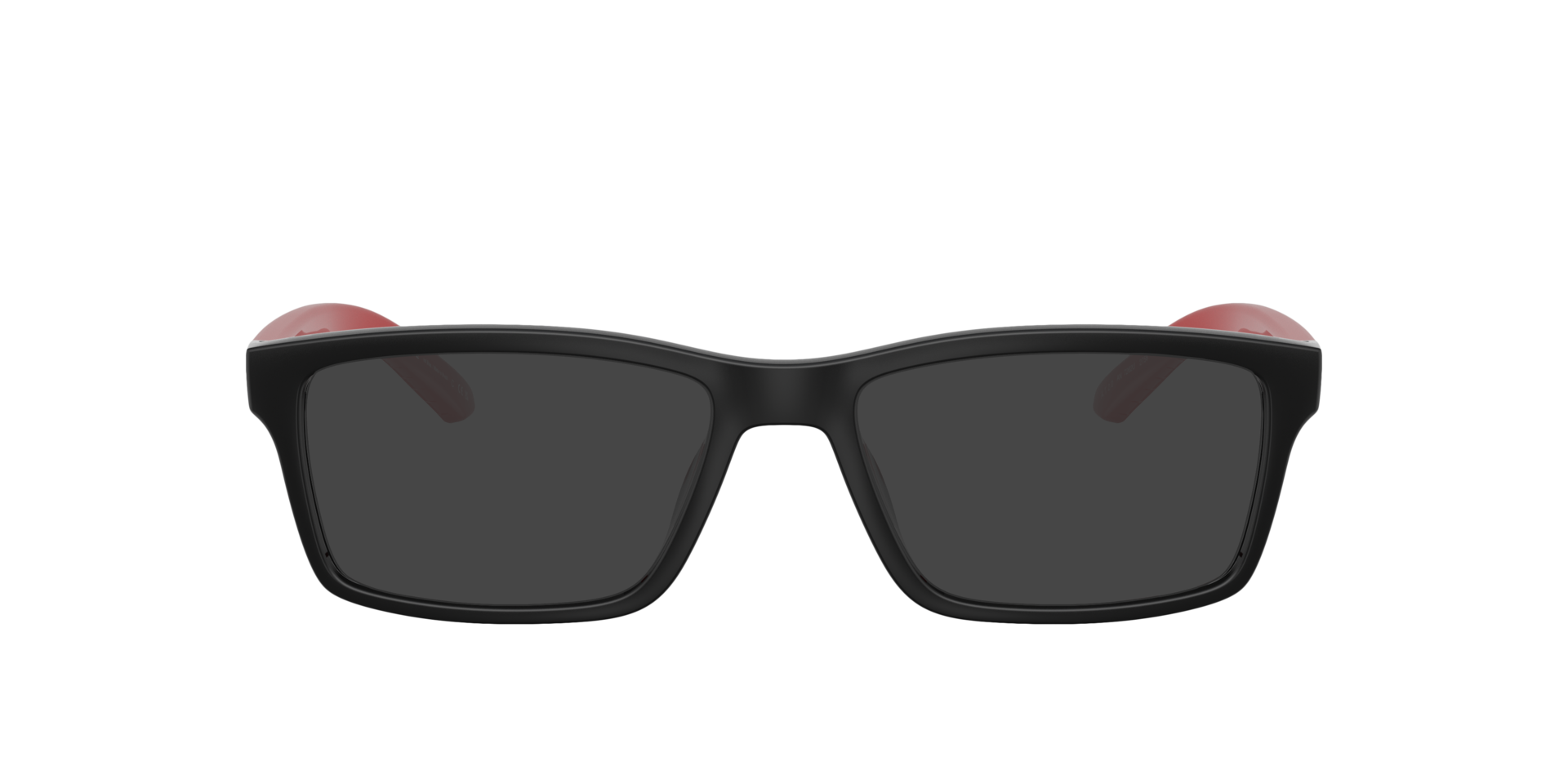 AN7262U Red Matte & Shiny PlasticEyeglass Frames for Glasses Direct, with Tinted Lenses