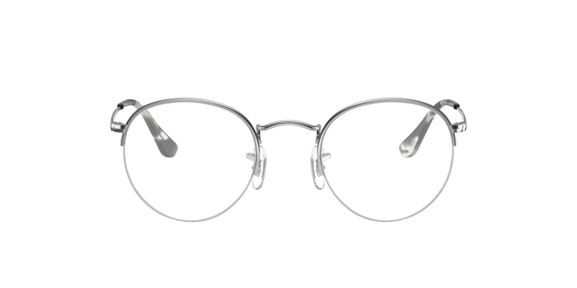 RB3947V Silver MetalEyeglass Frames for Glasses Direct, Front View
