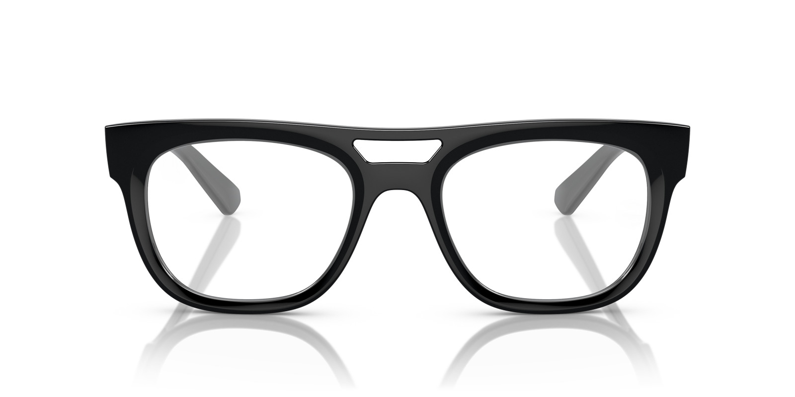 Lloyd Optics Bio-Based Black PlasticEyeglass Frames for Glasses Direct, Front View