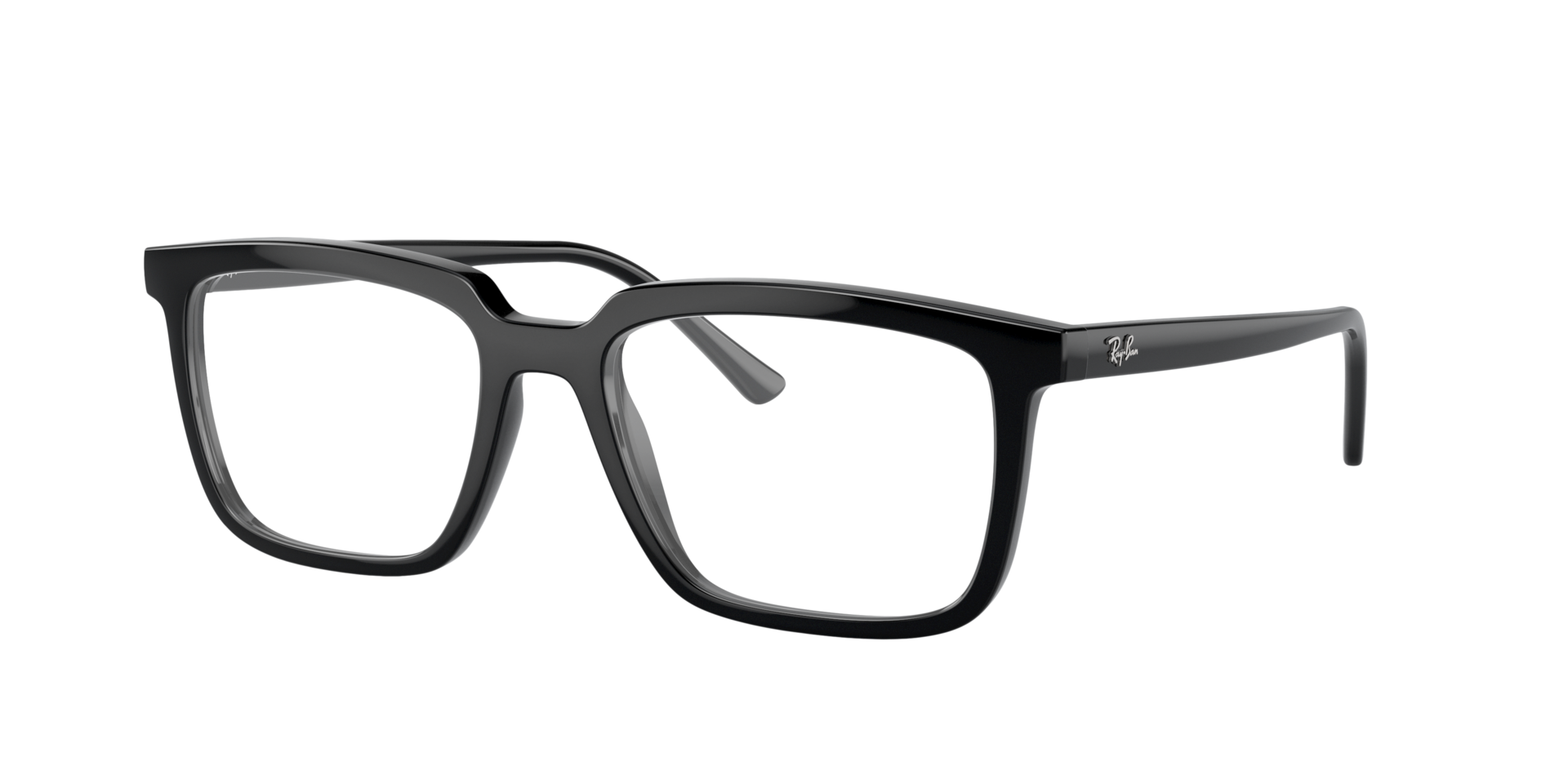 RB7239 Black PlasticEyeglass Frames for Glasses Direct, Angle View