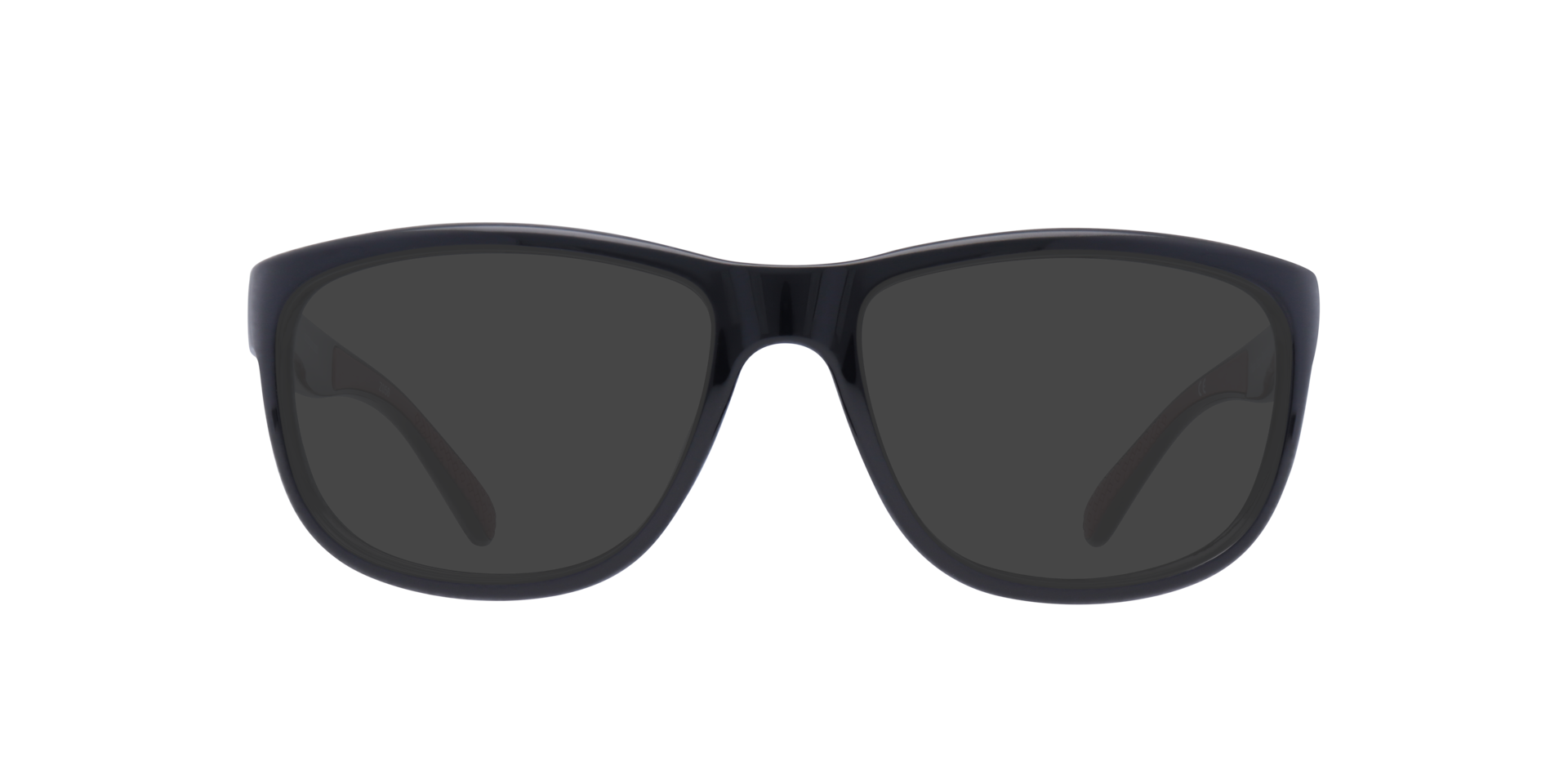 Pulse Shiny Black Burg PlasticEyeglass Frames for Glasses Direct, with Tinted Lenses