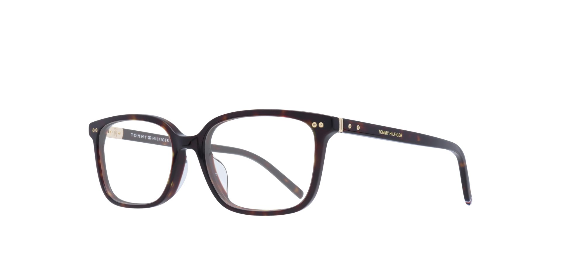 TH 1870/F Tortoise AcetateEyeglass Frames for Glasses Direct, Angle View
