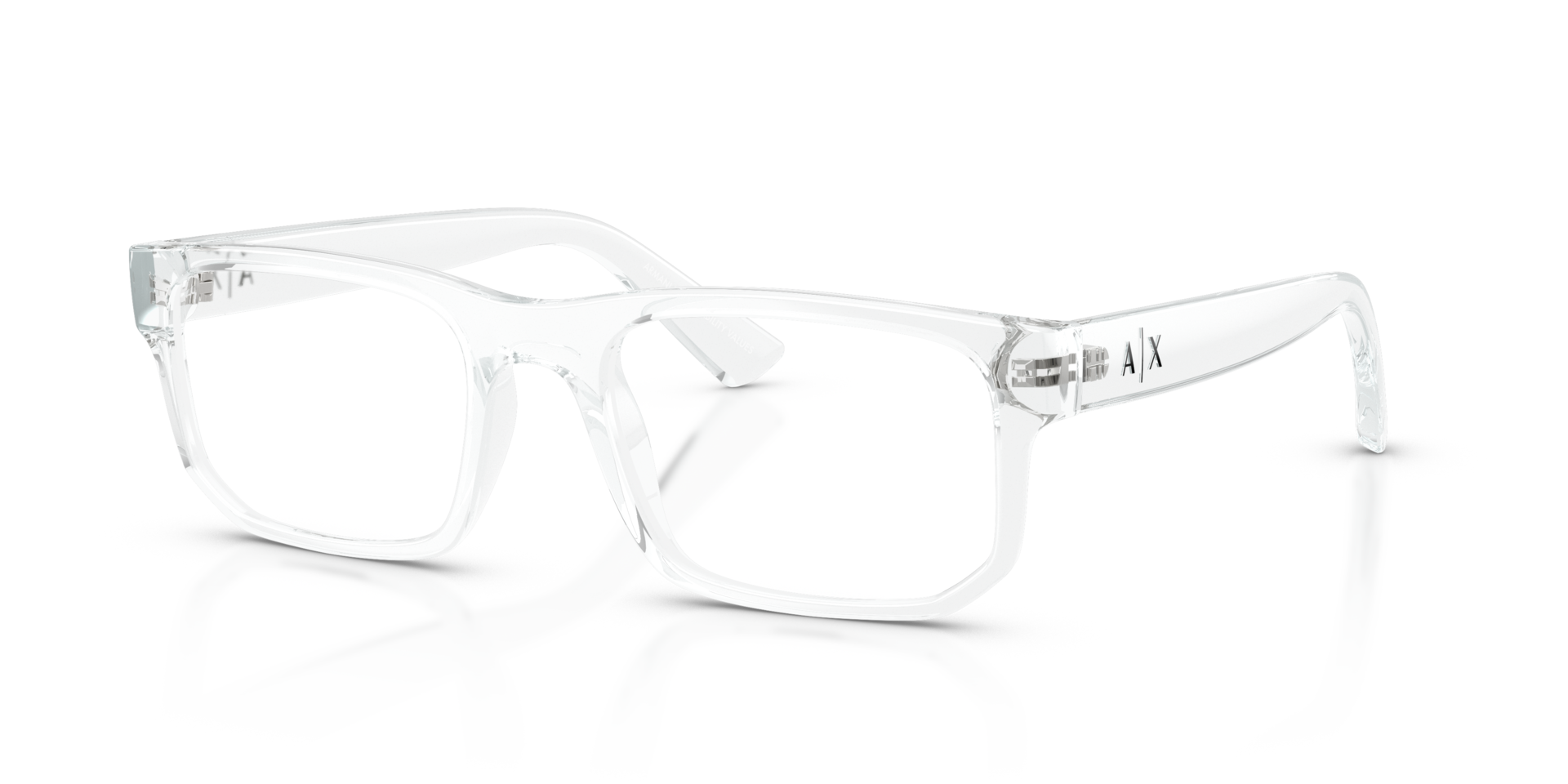 AX3135 Shiny Crystal PlasticEyeglass Frames for Glasses Direct, Angle View