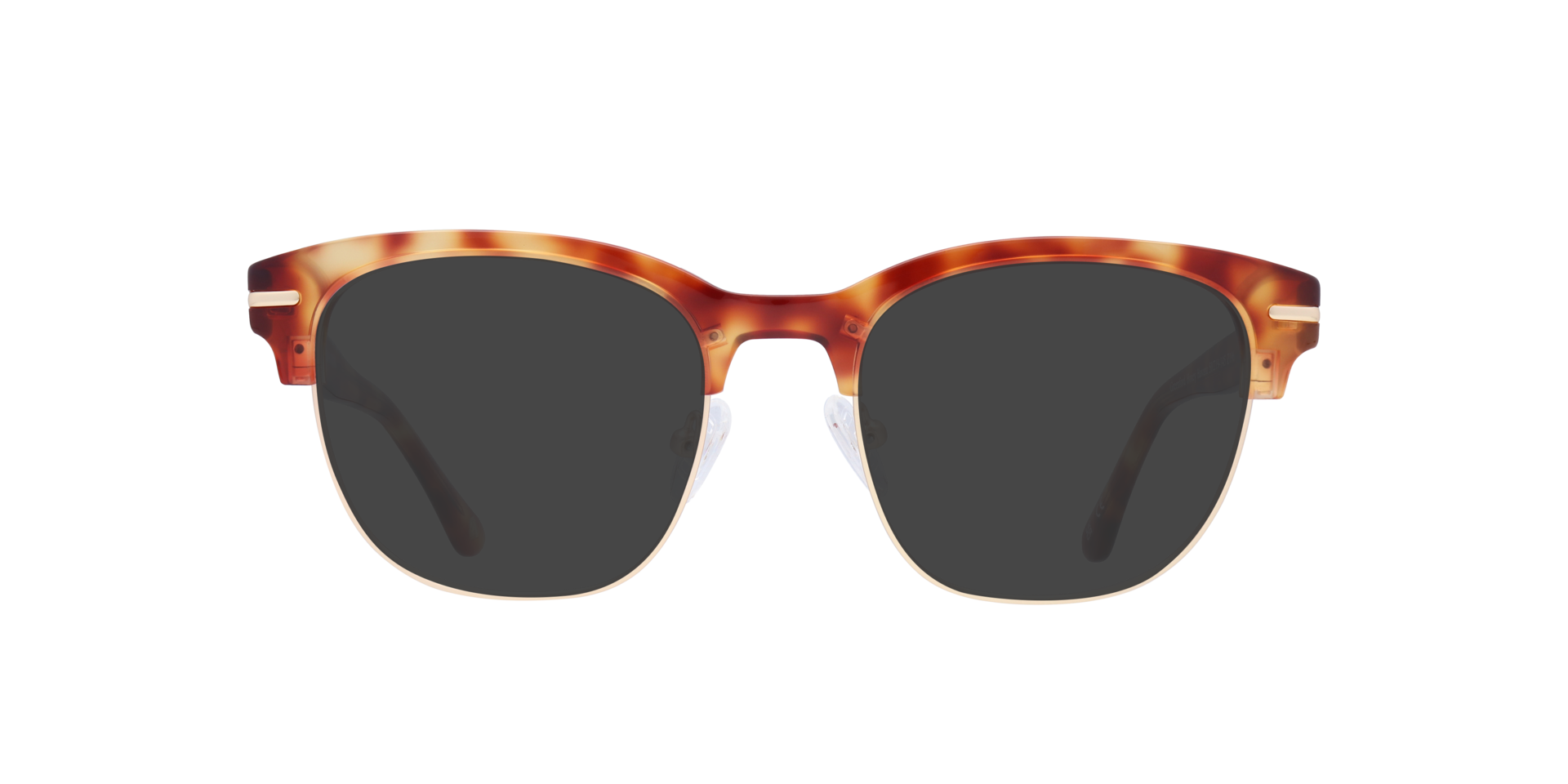 Greenford Honey Havana MetalEyeglass Frames for Glasses Direct, with Tinted Lenses