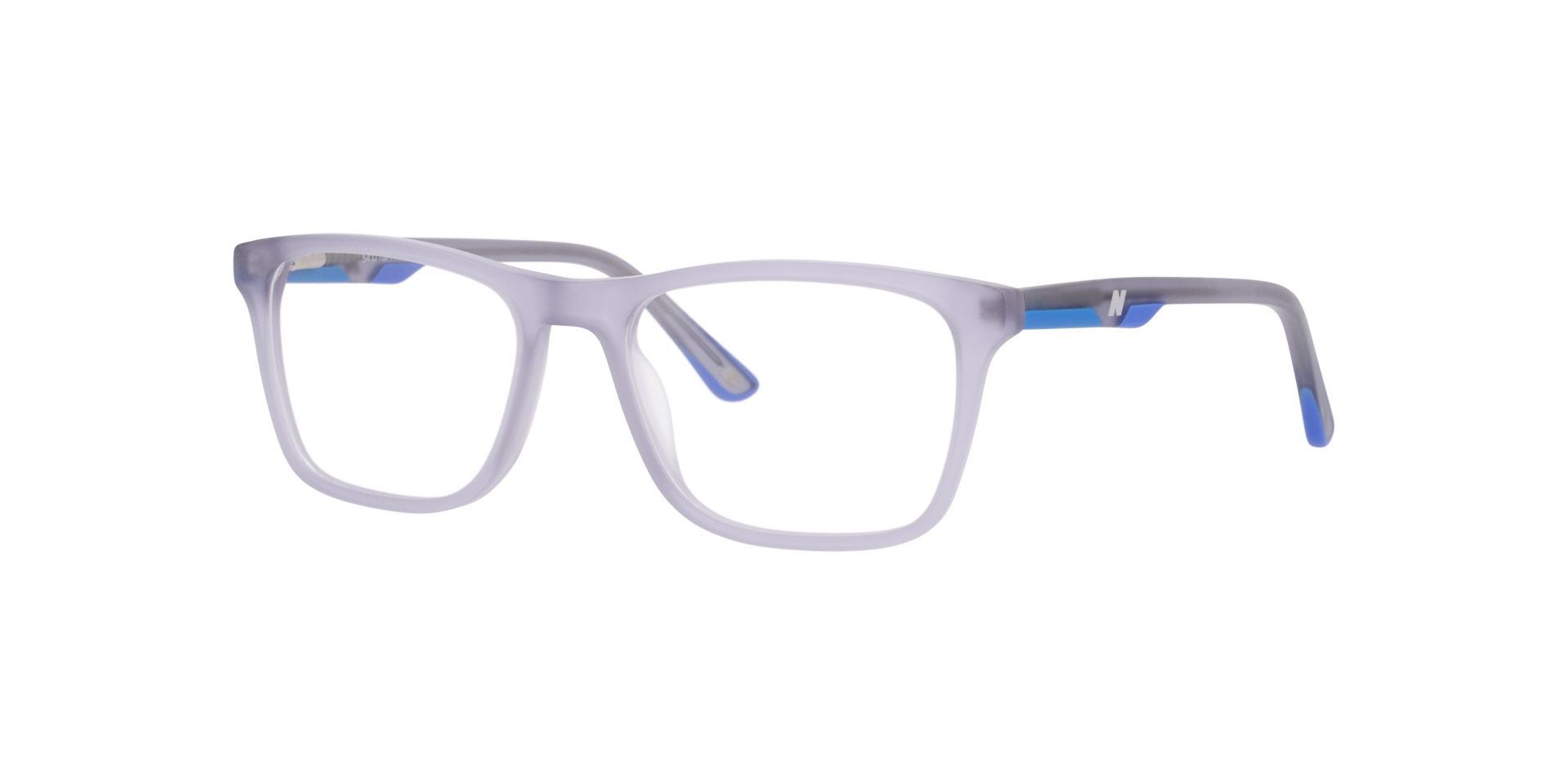 Nb4182 Grey AcetateEyeglass Frames for Glasses Direct, Angle View