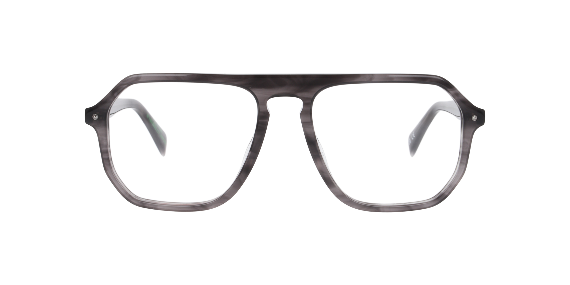 LV 5086 Grey White AcetateEyeglass Frames for Glasses Direct, Front View