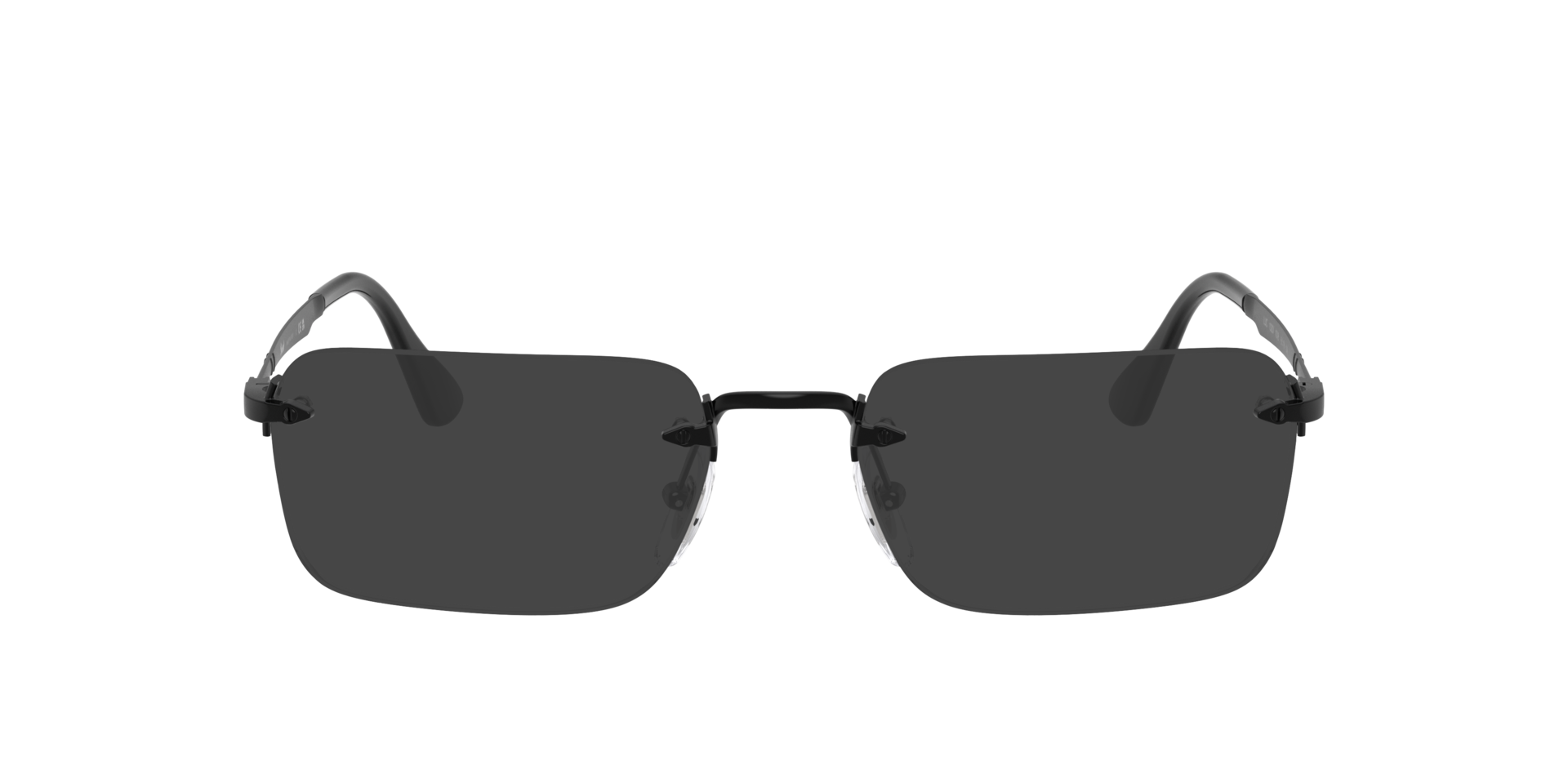 PO1030V Black MetalEyeglass Frames for Glasses Direct, with Tinted Lenses