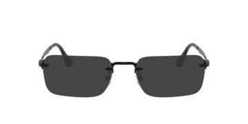 Black PO1030V -  Metal Sunglasses